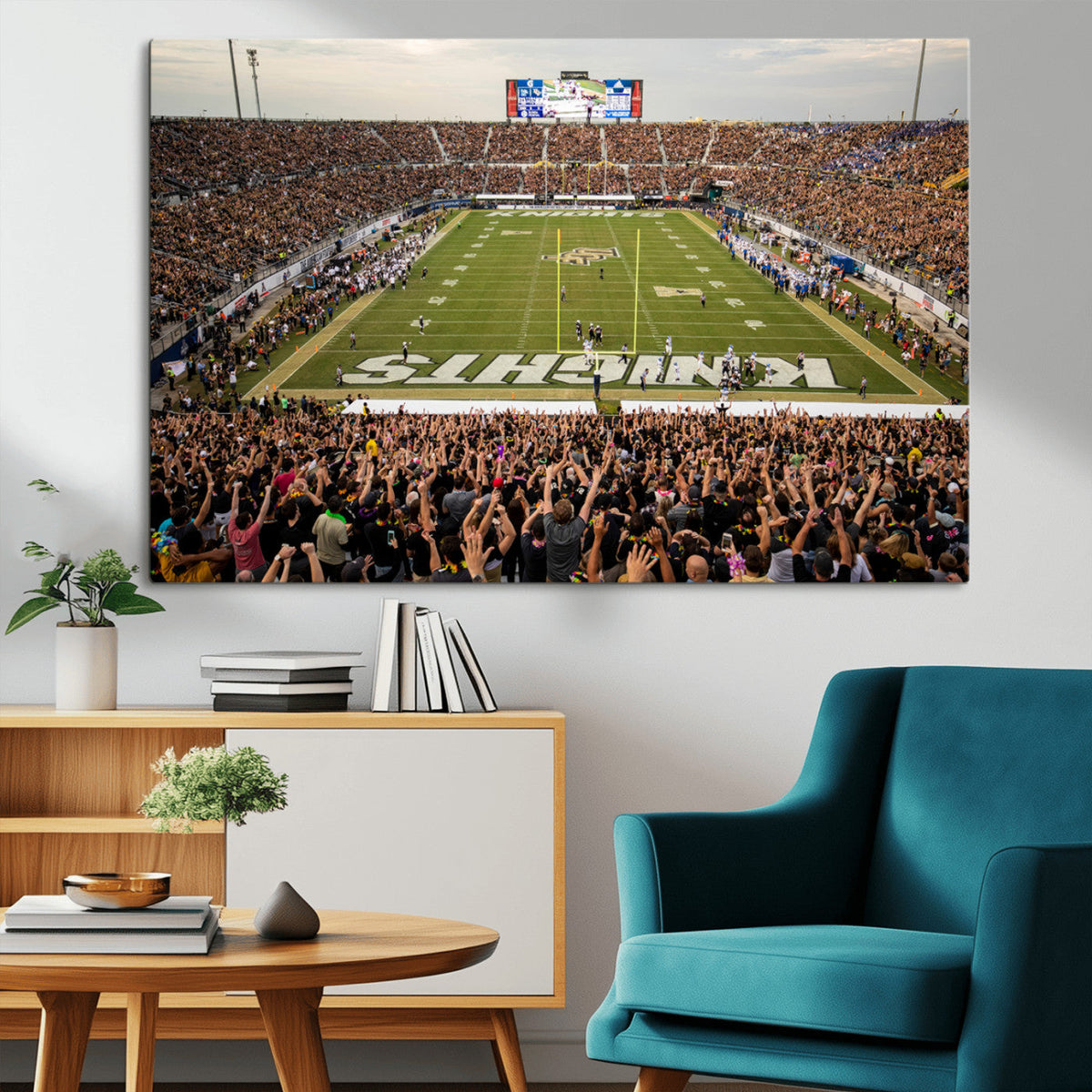UCF Knights Football Team Print - Orlando FBC Mortgage