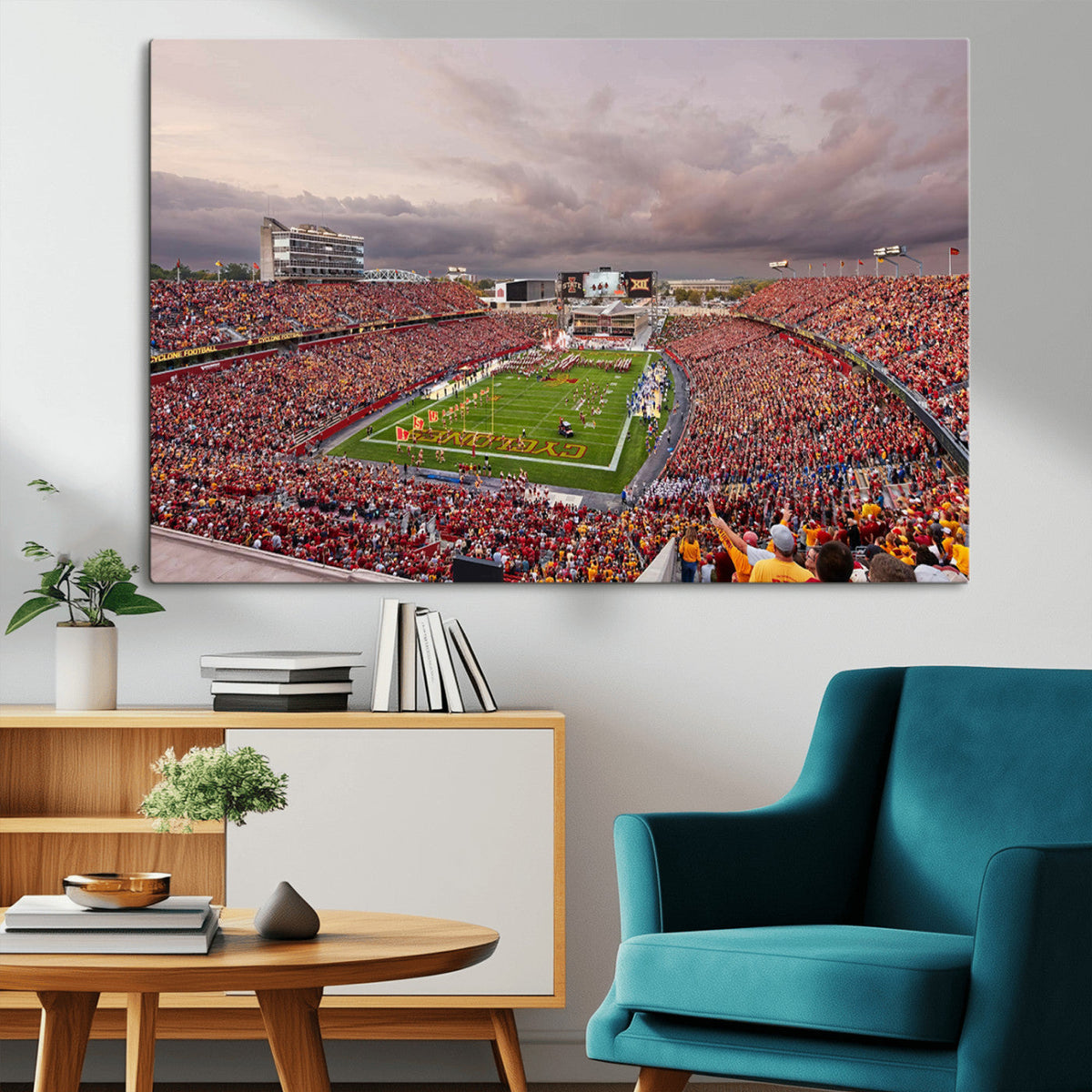 Iowa State University Cyclones Football Team Print - Ames
