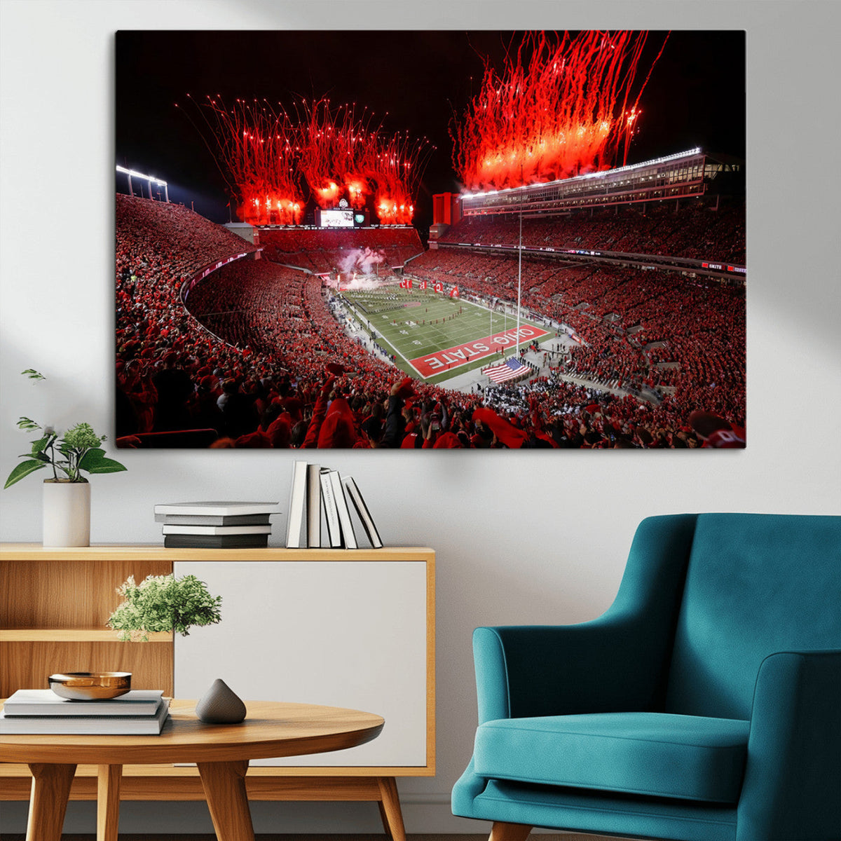 Ohio State University Buckeyes Football Team Print -