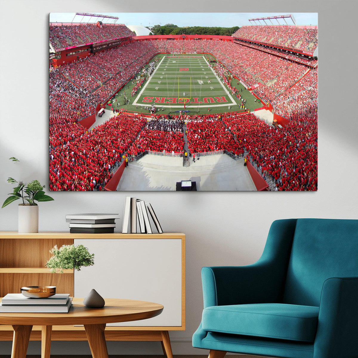 Rutgers Scarlet Knights Football Team Print - Piscataway SHI