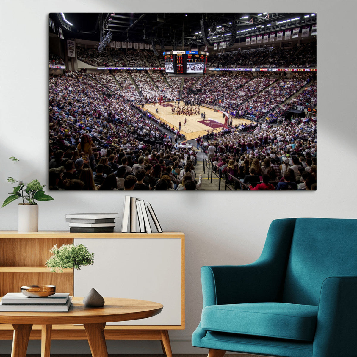 University of Nebraska Cornhuskers Basketball Team Print -
