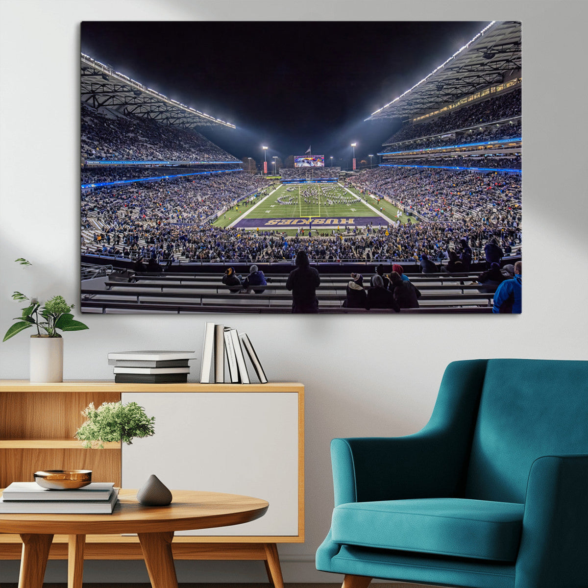 The University of Washington Huskies Football Team Print -