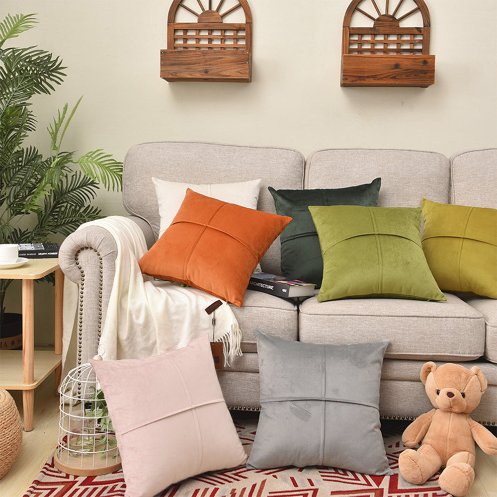 2-Piece Throw Pillow Covers with 450g Inserts, blue, 12X20 WITH INSERTS, Decorative Pillow Set – Fancy & Stacy