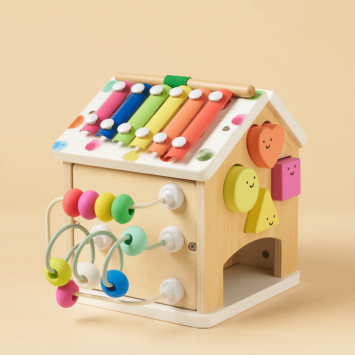 Brain & Hands Playset β Montessori Box (4β6 Months) + Activity Cube