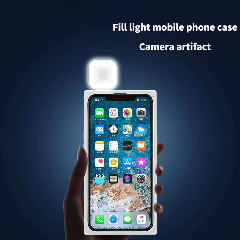 Ring Selfie Flip Light iPhone Case - 3 Colors