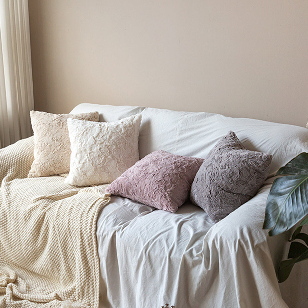 Pack-of-2-Double-sides-furry-throw-pillow-case-and-insert-great-to-snuggle-Throw-Pillows