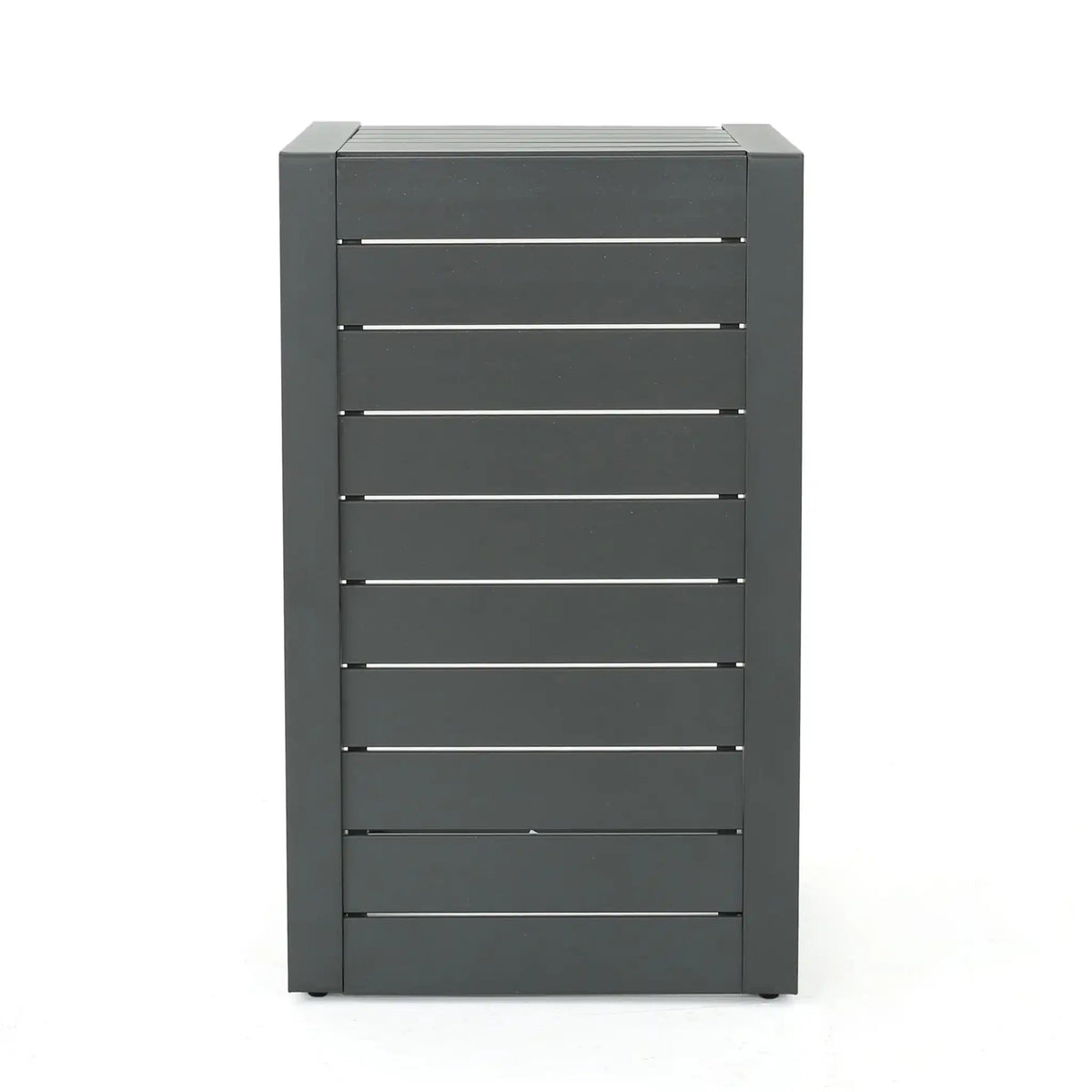 Aluminum Outdoor C-Shaped Side Table for Patio