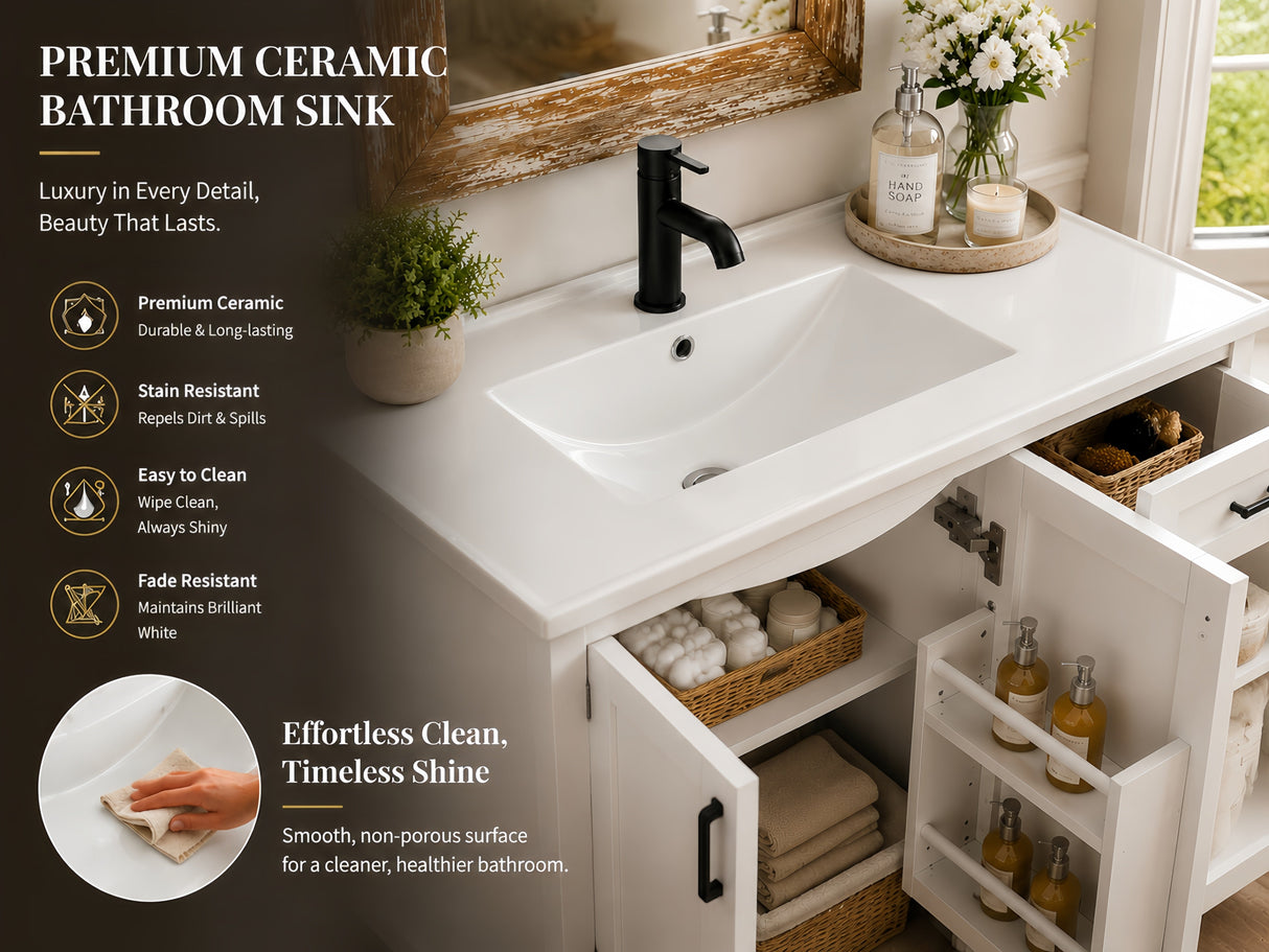 36 Inch Bathroom Vanity
