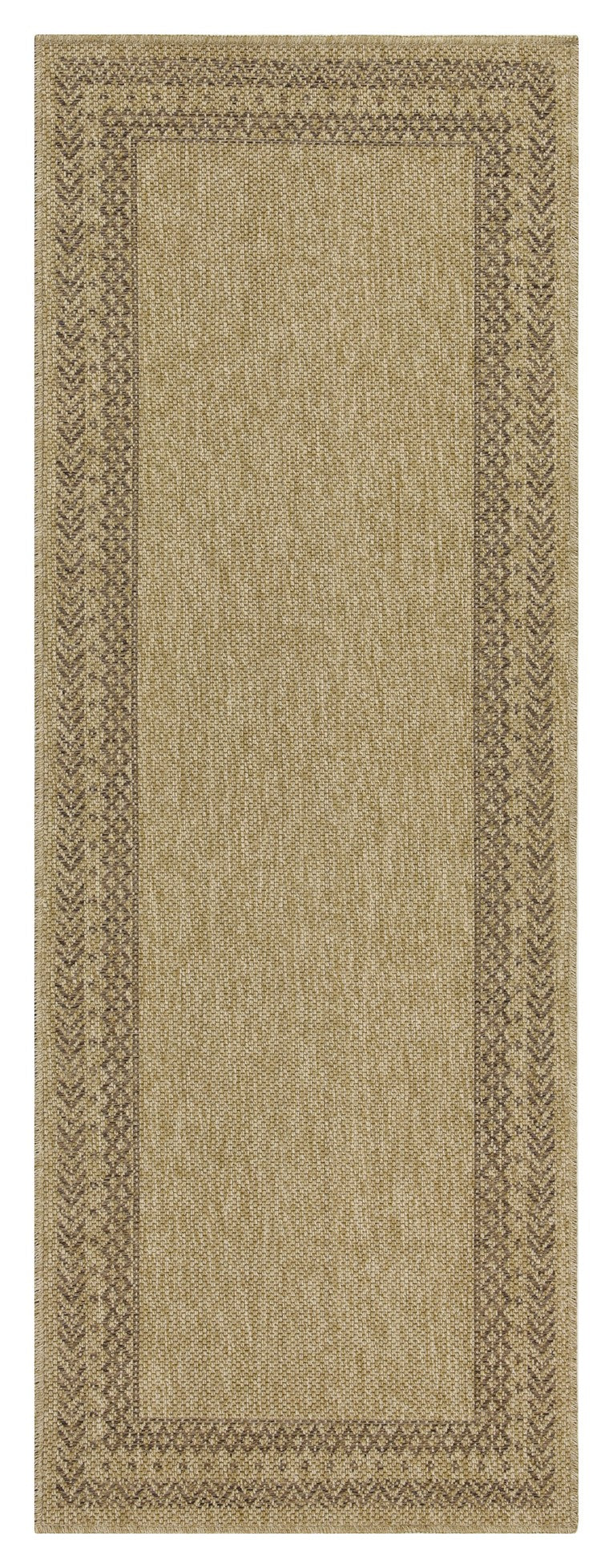 Earth GC_NTL1007 Jute/Mocha Indoor/Outdoor Area Rug