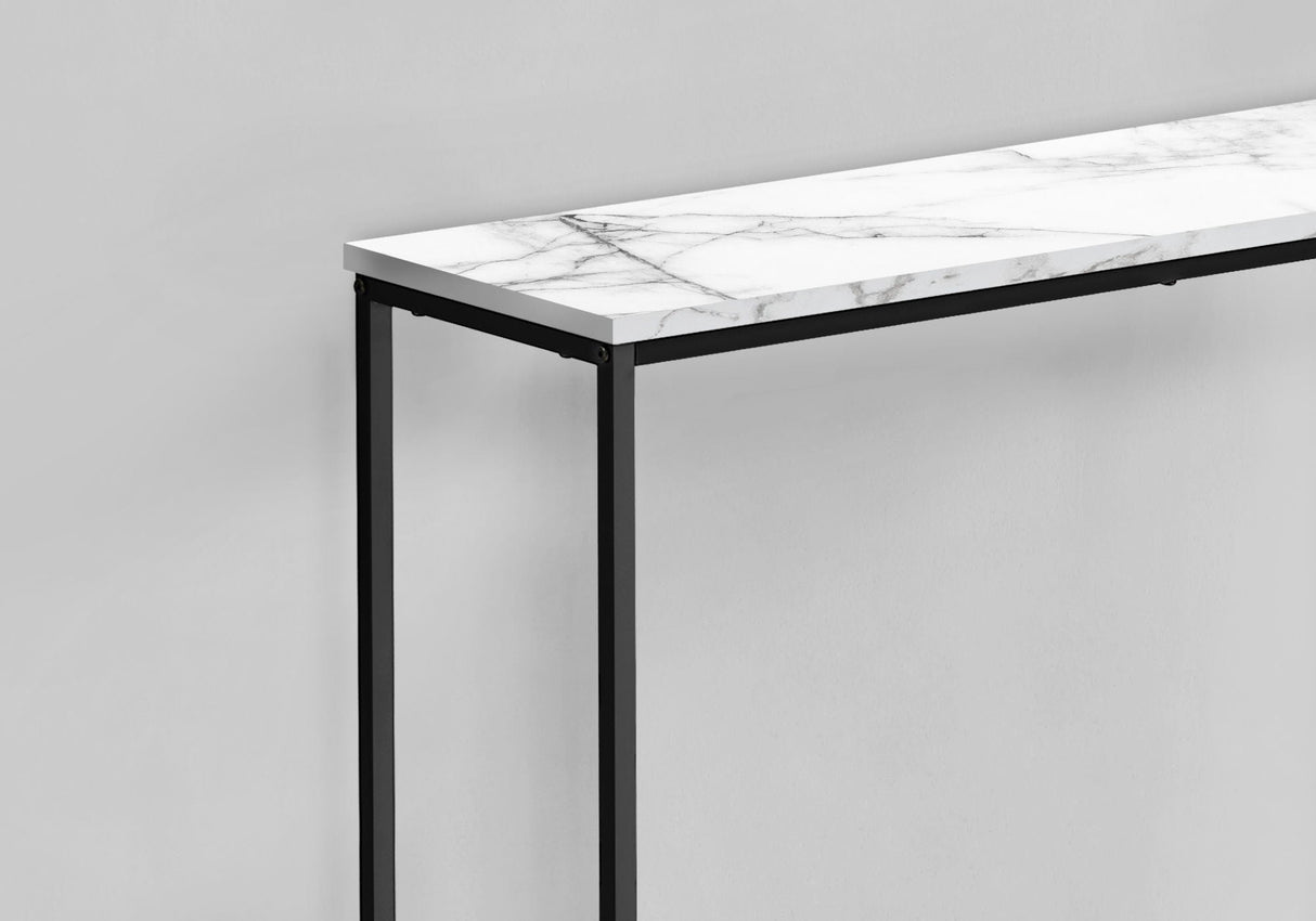 Accent Console Table for Entryway with Stable Support and Contemporary Style