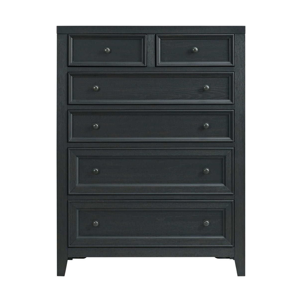 6 Drawer Chest With Knobs And Smooth Slides