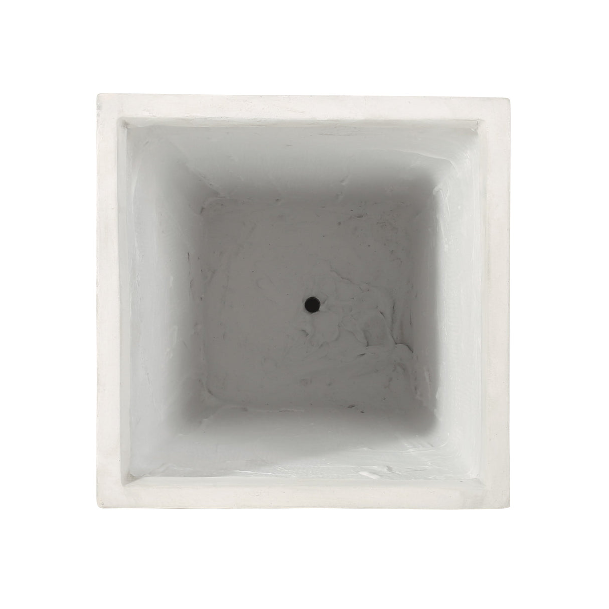 16" x 30.5" Outdoor MGO Planter with Antique White Finish