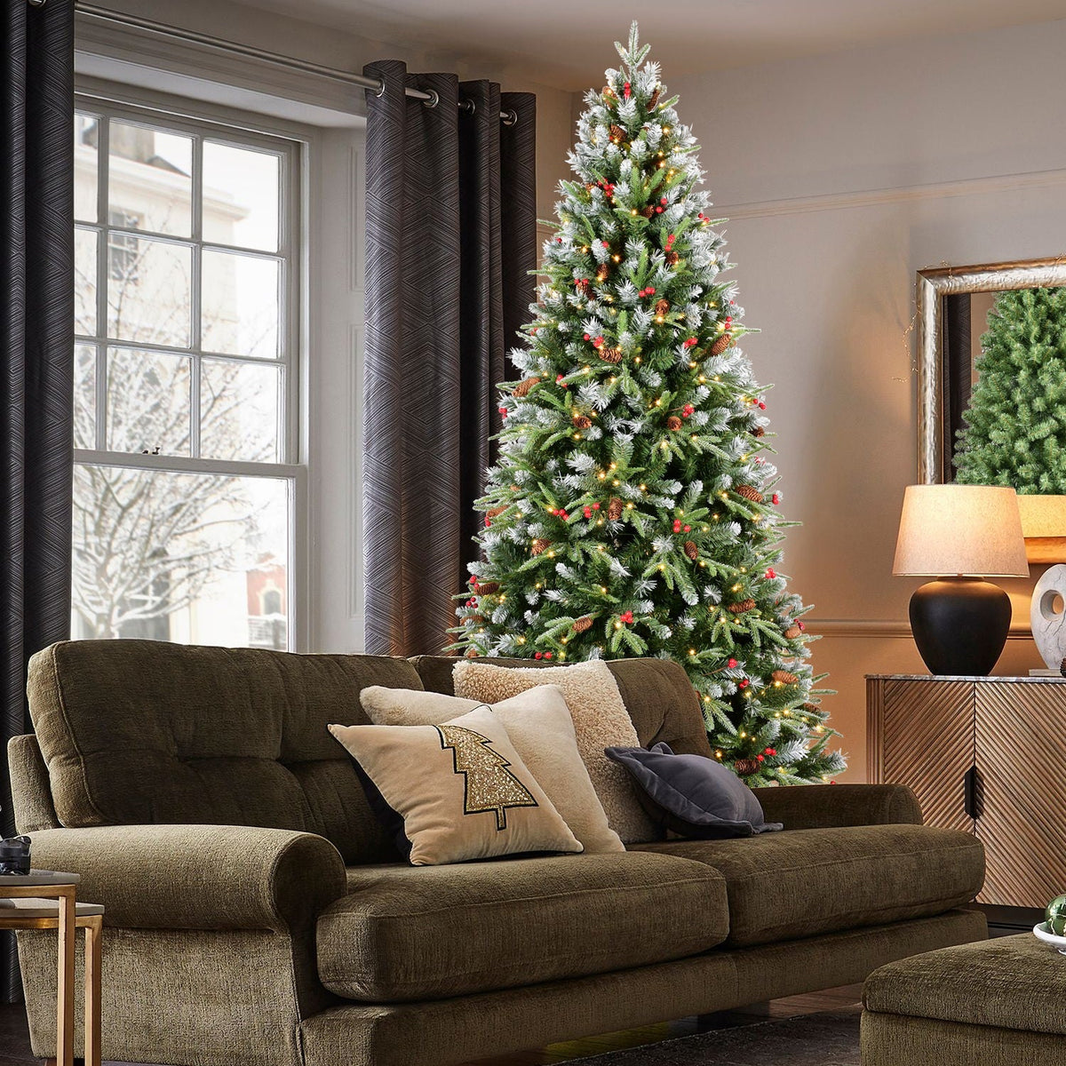 9FT Christmas Tree with 750 Warm Lights