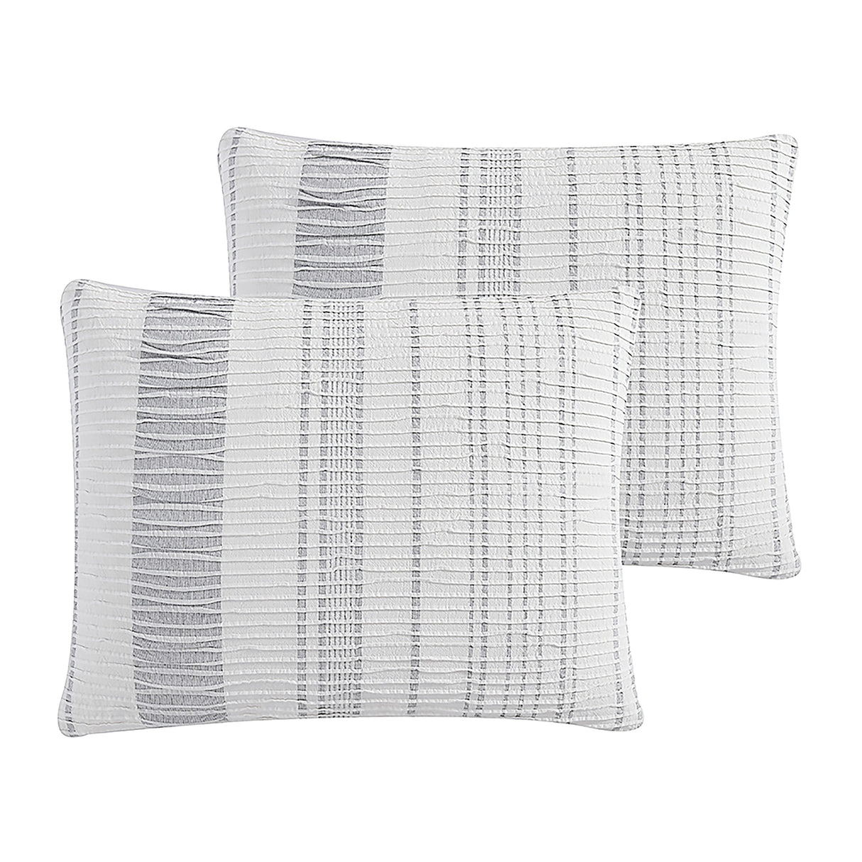 Sutton 6-Piece Ivory Textured Jacquard Comforter Ensemble