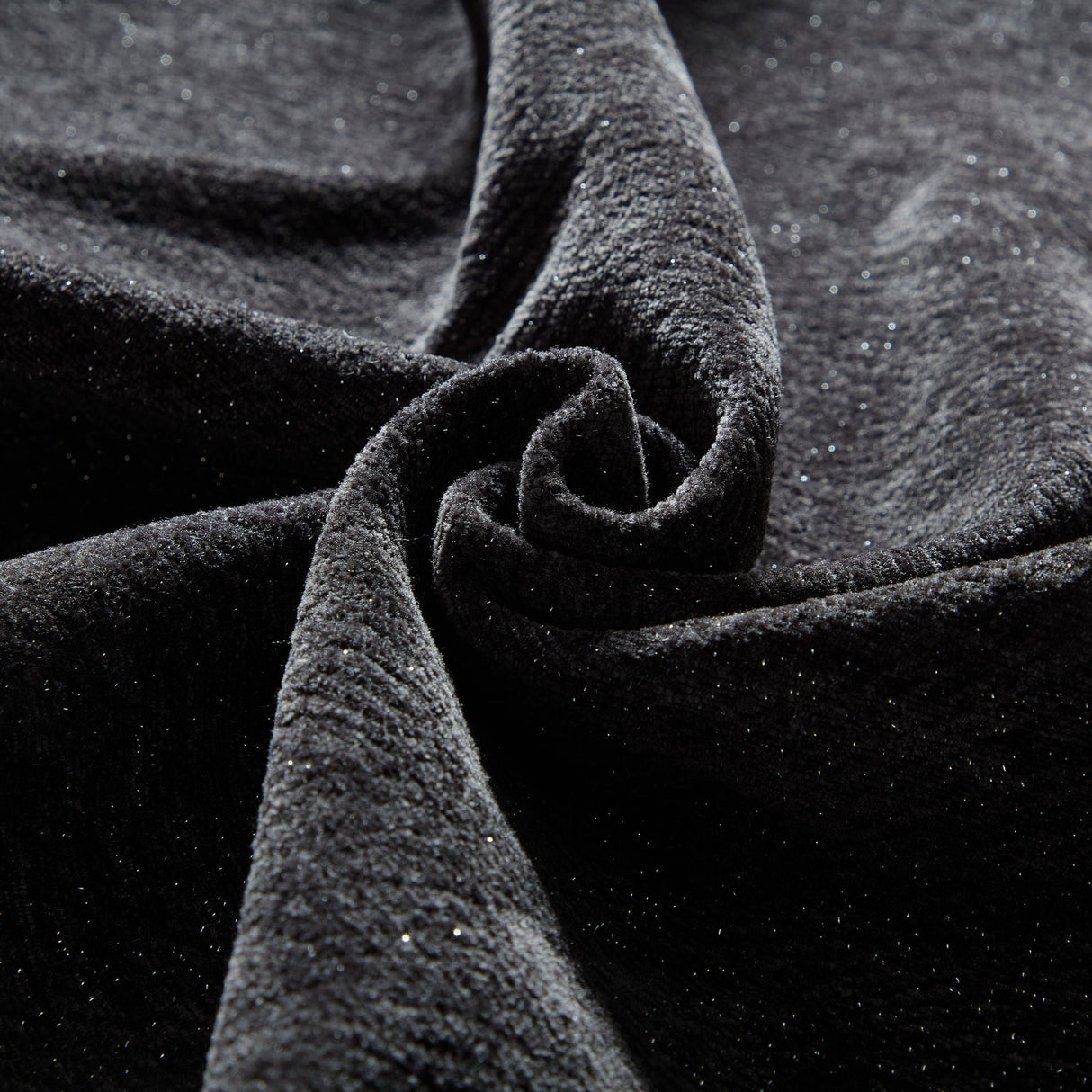 Modern Oversized Modular Sectional Sofa, Sparkling Fabric Soft Cushions With 2 Pillows