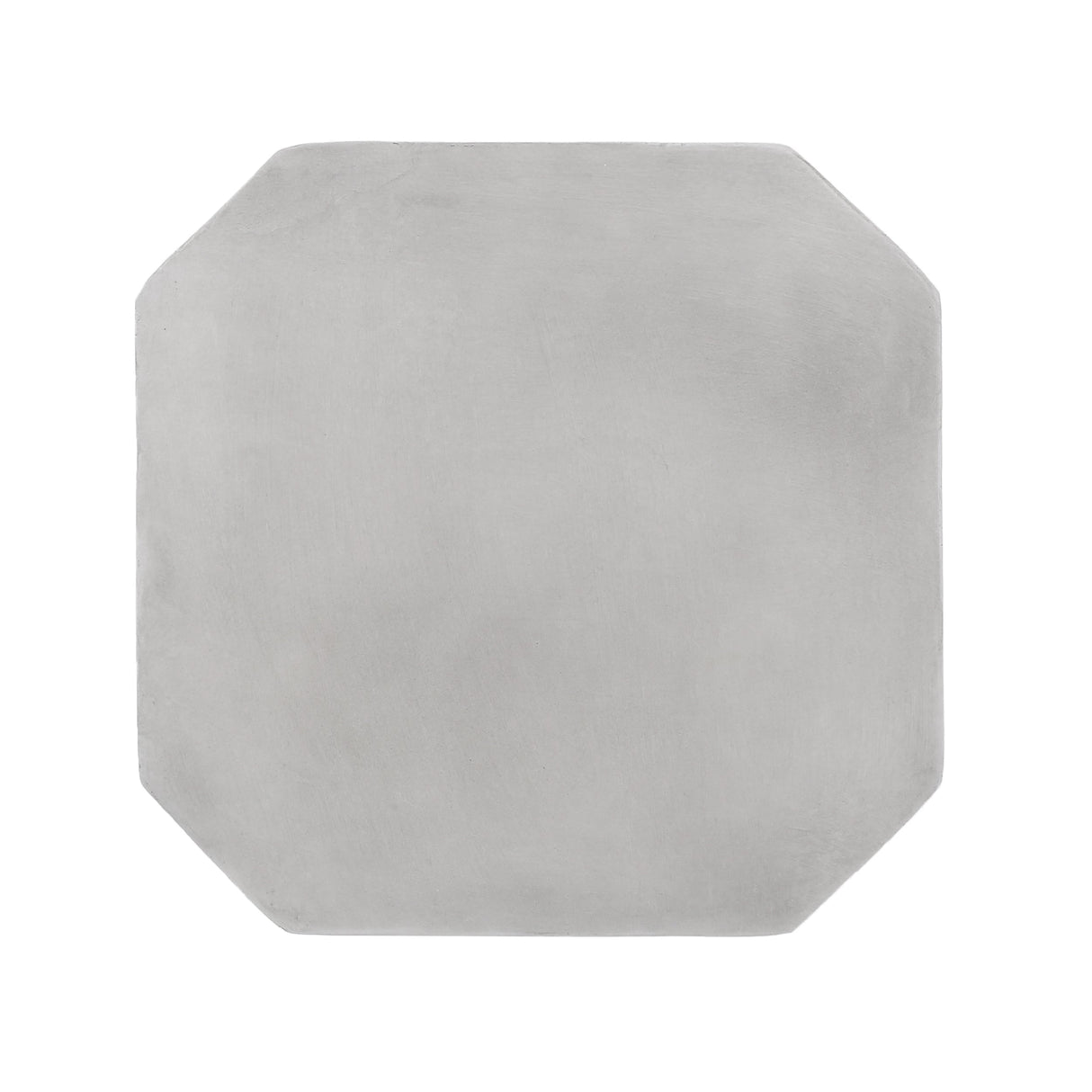 Modern Outdoor Lightweight Concrete Side Table in Natural Color