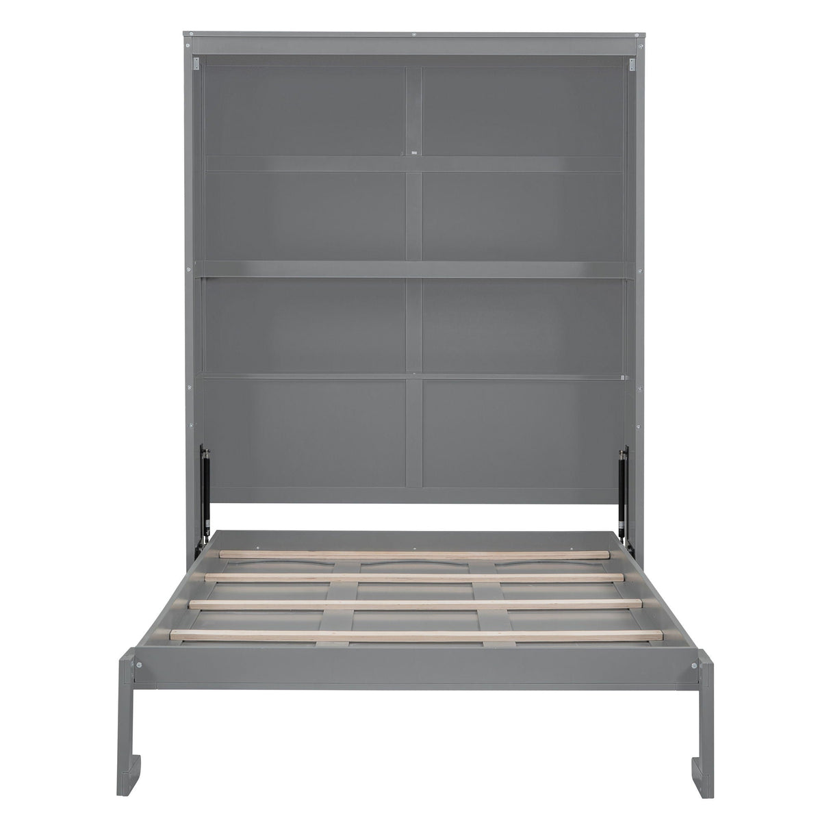 Murphy Wall Bed With Shelves, Space Saving