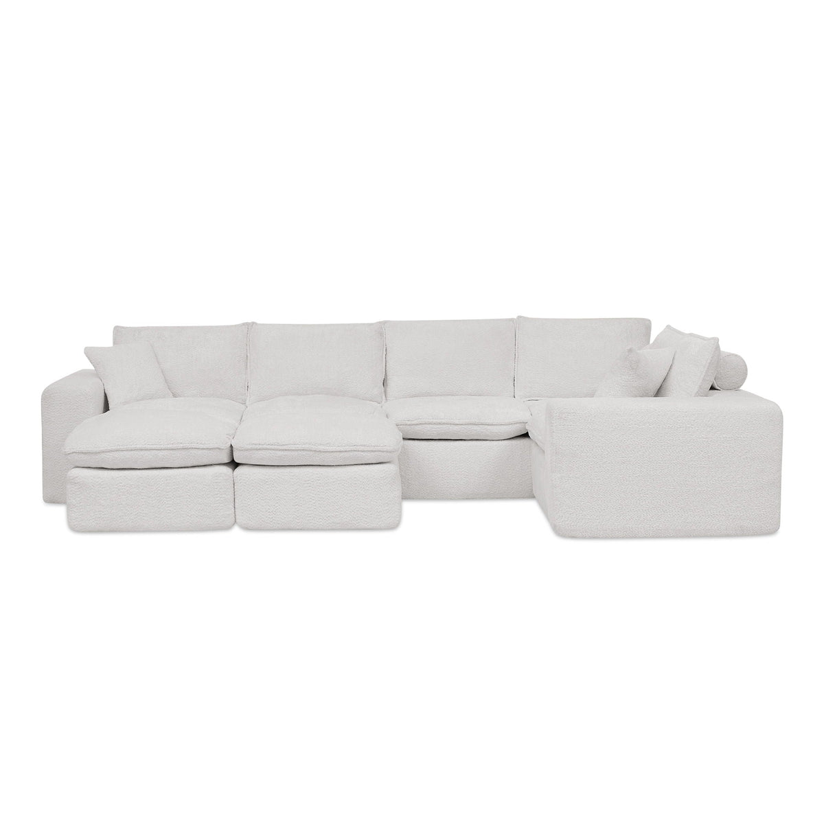 Sectional Sofa With Moveable Ottoman