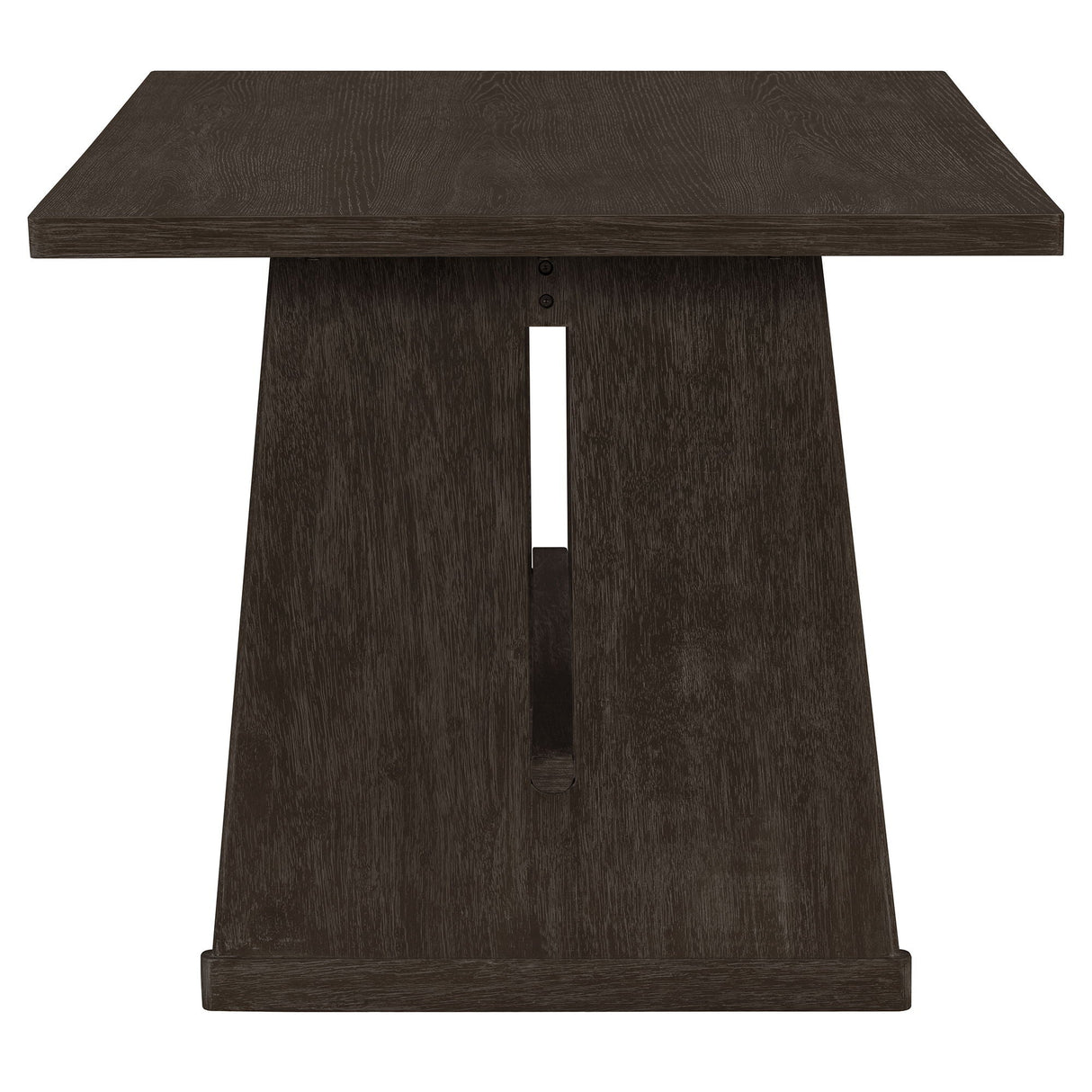Dining Set With Rectangular Table, 4 Upholstered Chairs & 1 Padded Bench