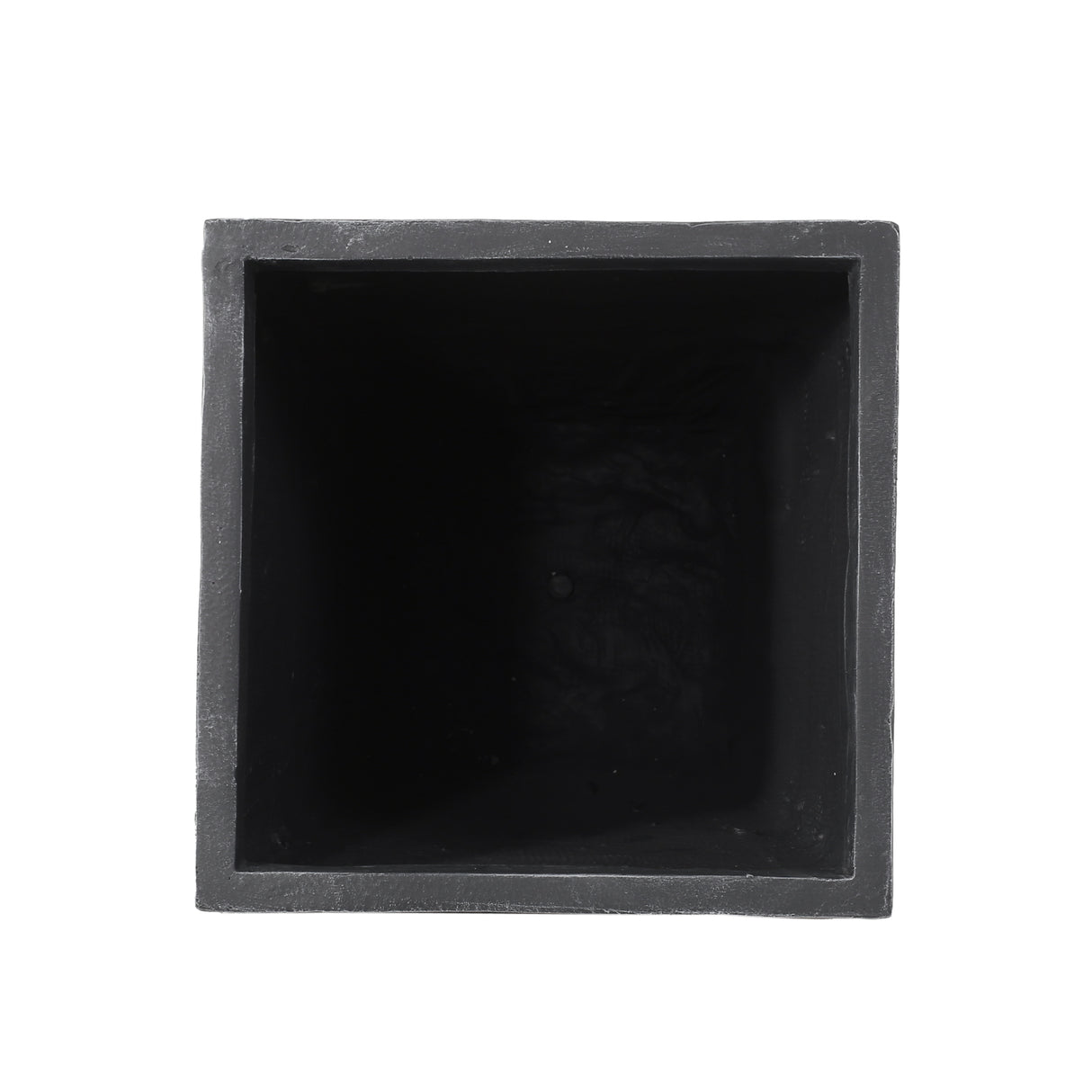 Classic gray magnesium oxide planter