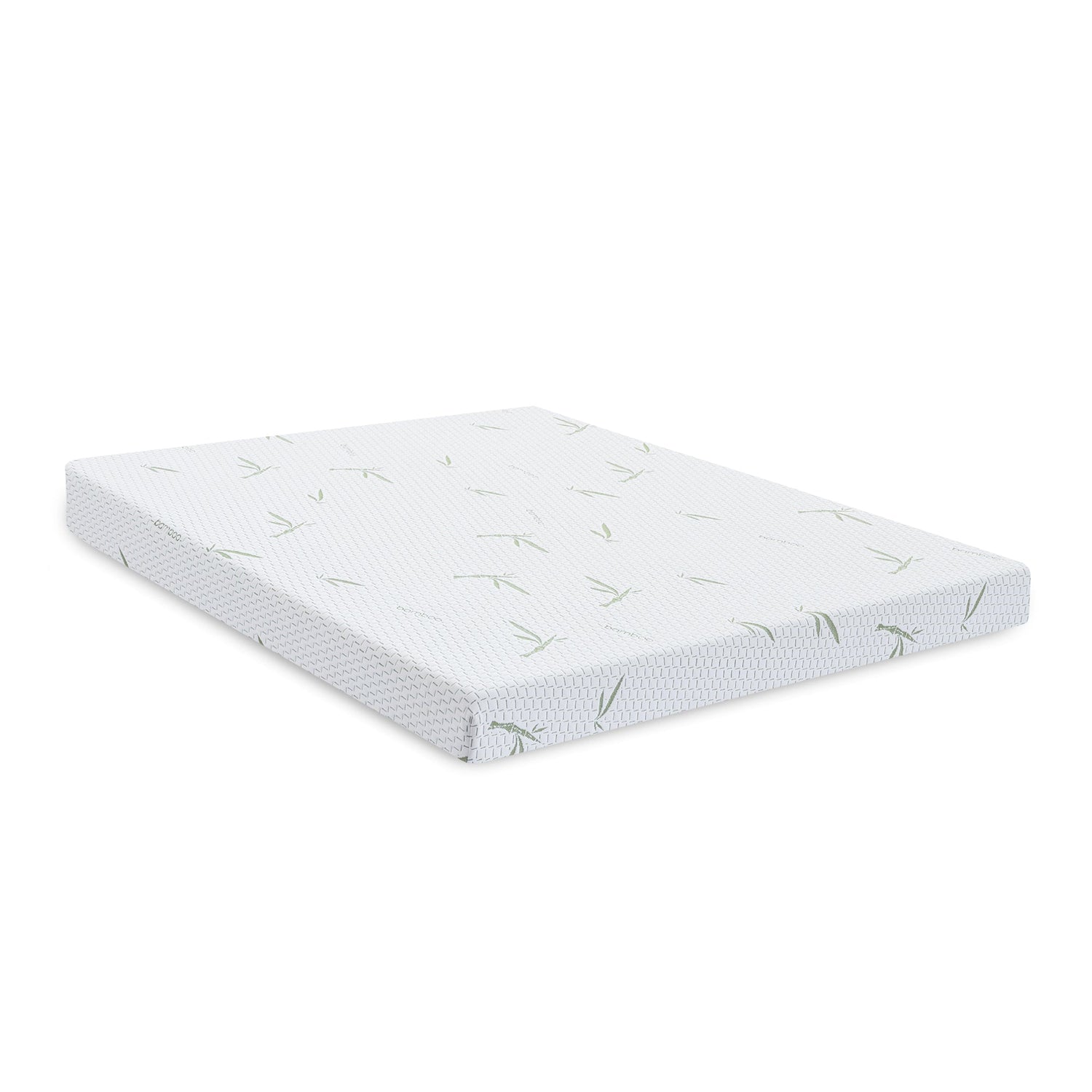 8-inch dual layer memory foam mattress with bamboo infused cover