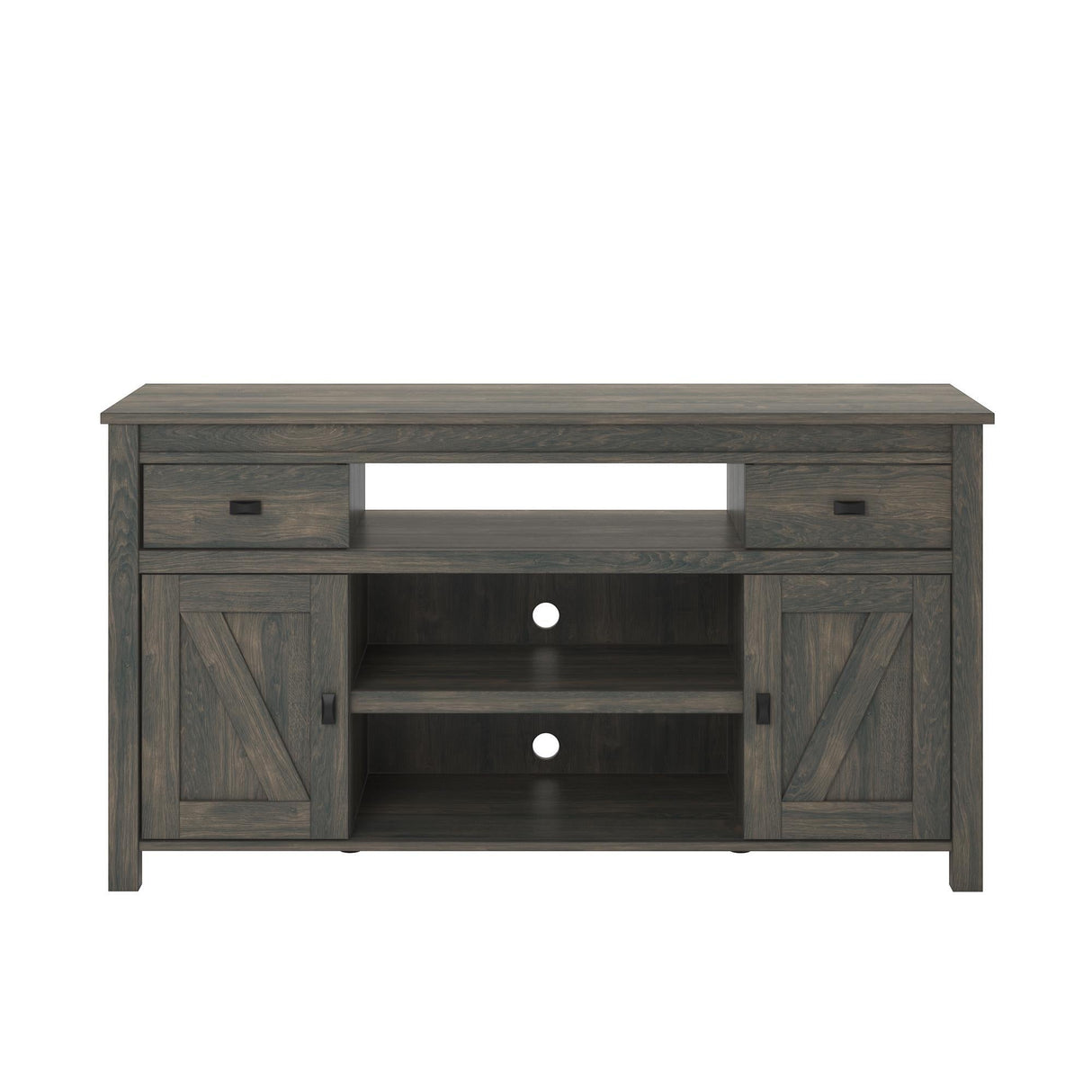Farmington - TV Stand For TVs Up To 60" - Oak