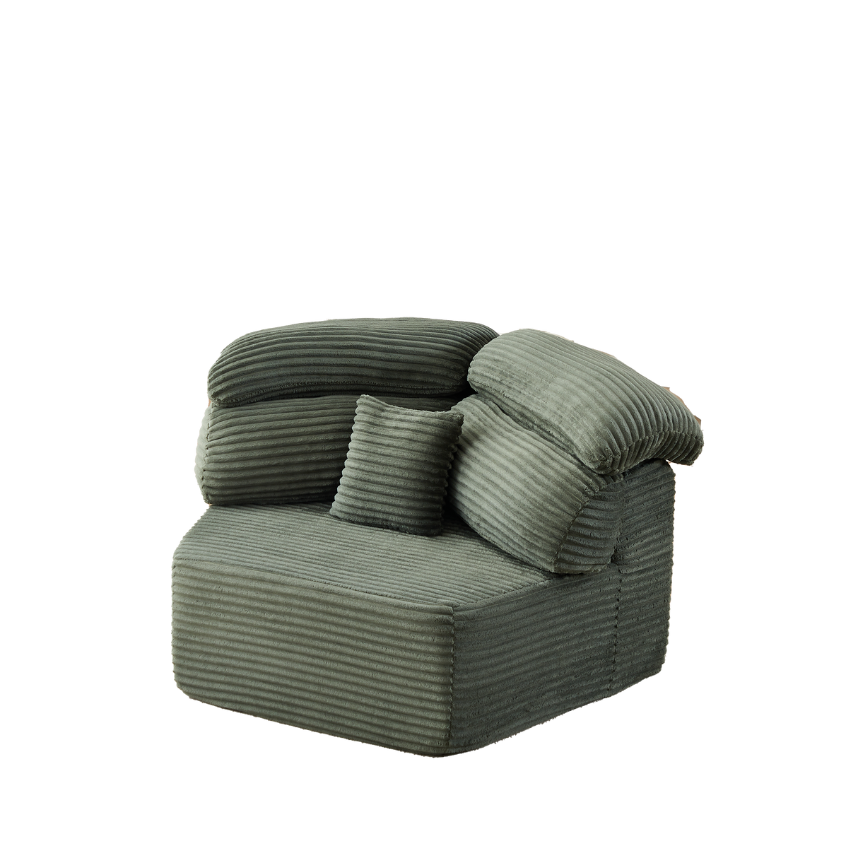 53-Inch Modern Cocooning Sensation Single-Seater Lounge Chair