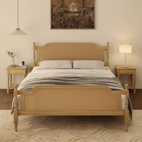 Traditional-French-Rattan-King-Bed-Beds-&-Bed-Frames