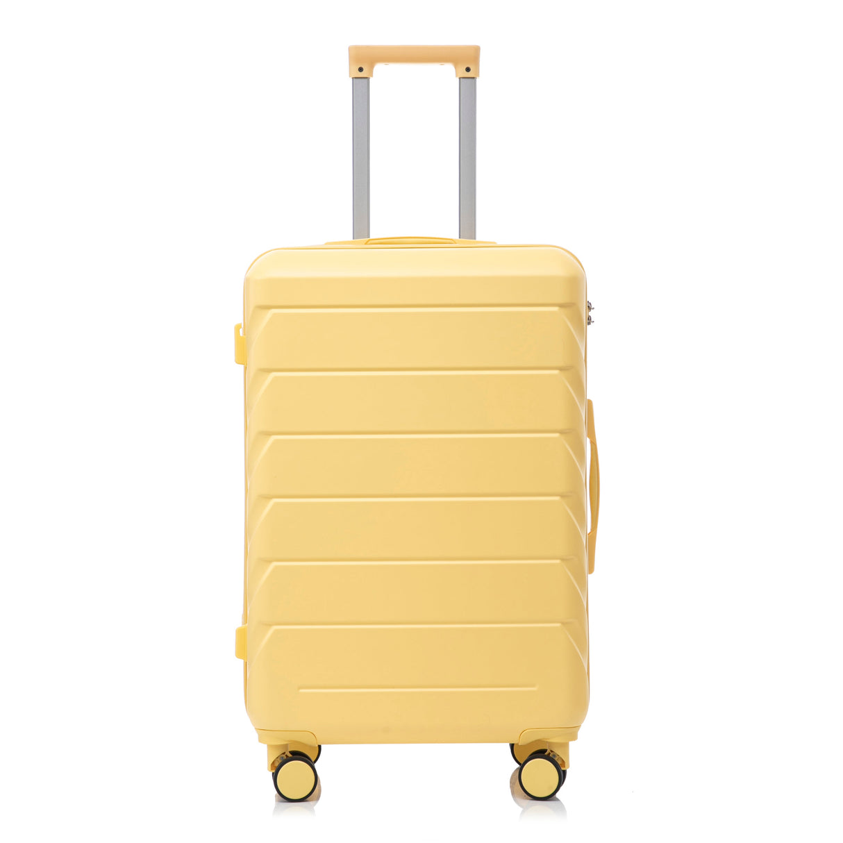 Set 3PCs 20'/24'/28' ABS Spinner Wheel Luggage - Yellow