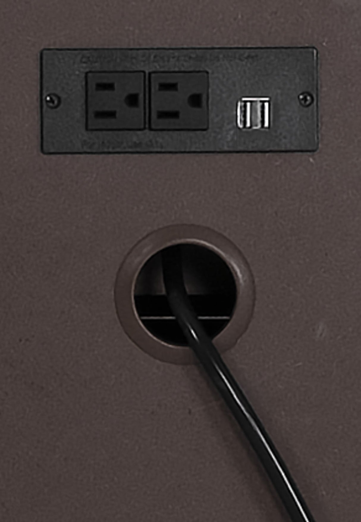 Changeme Solid Wood Nightstand with 2 Drawers