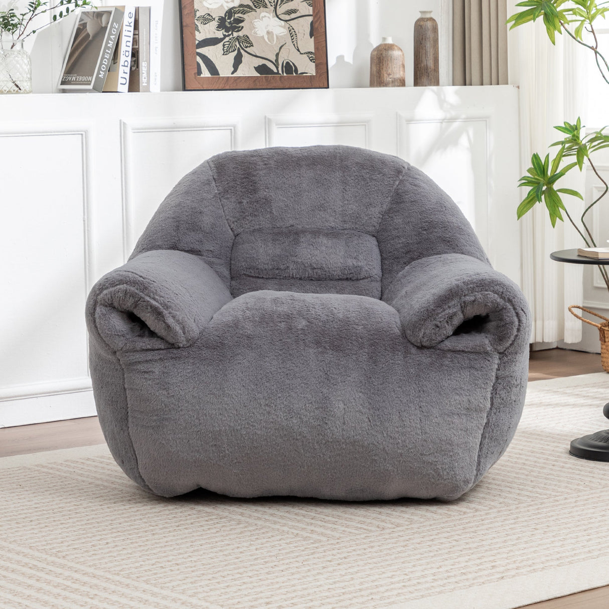 Comfy Bean Bag Chair with Back Support