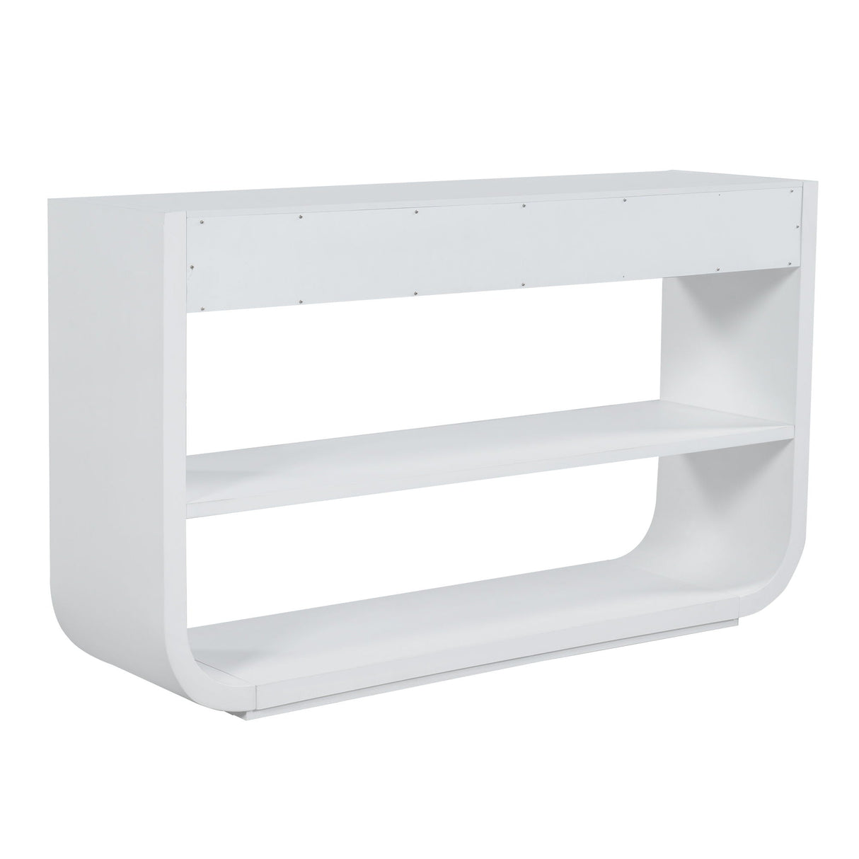 Console Table With 3 Soft Close Drawers & 2 Open Shelves