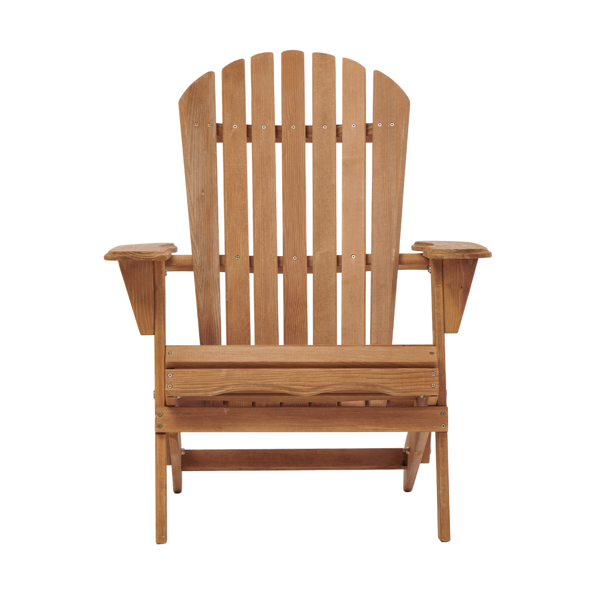 Outdoor Wooden Folding Adirondack Chair Set of 2
