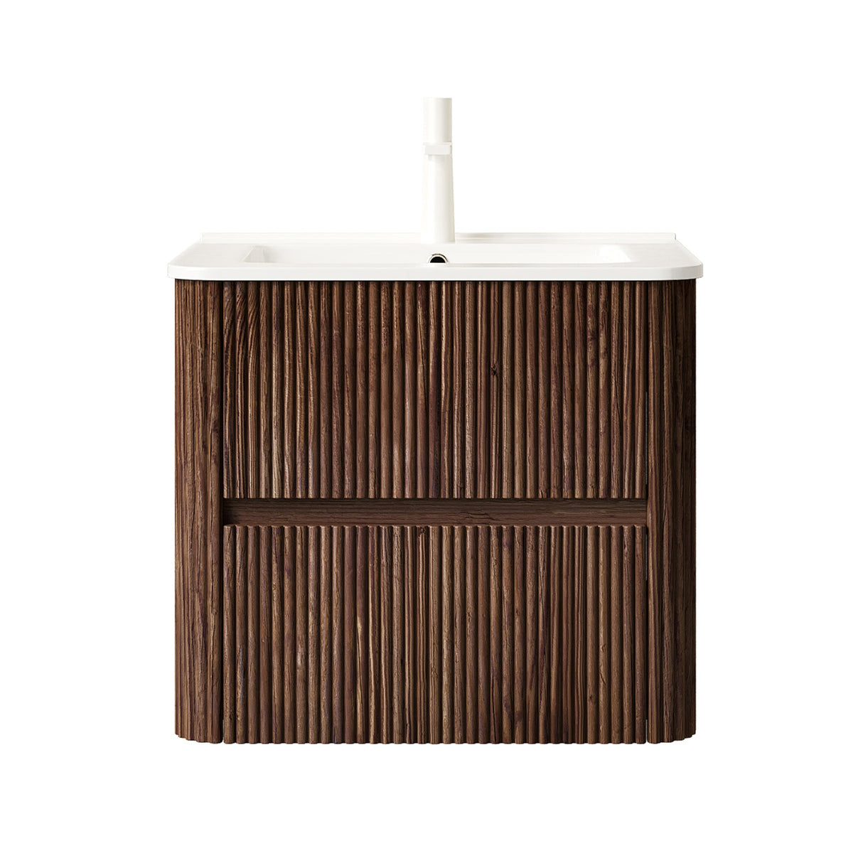 Noor 24" Bathroom Vanity with Sink, Wall-Mounted Floating Plywood Bathroom Storage