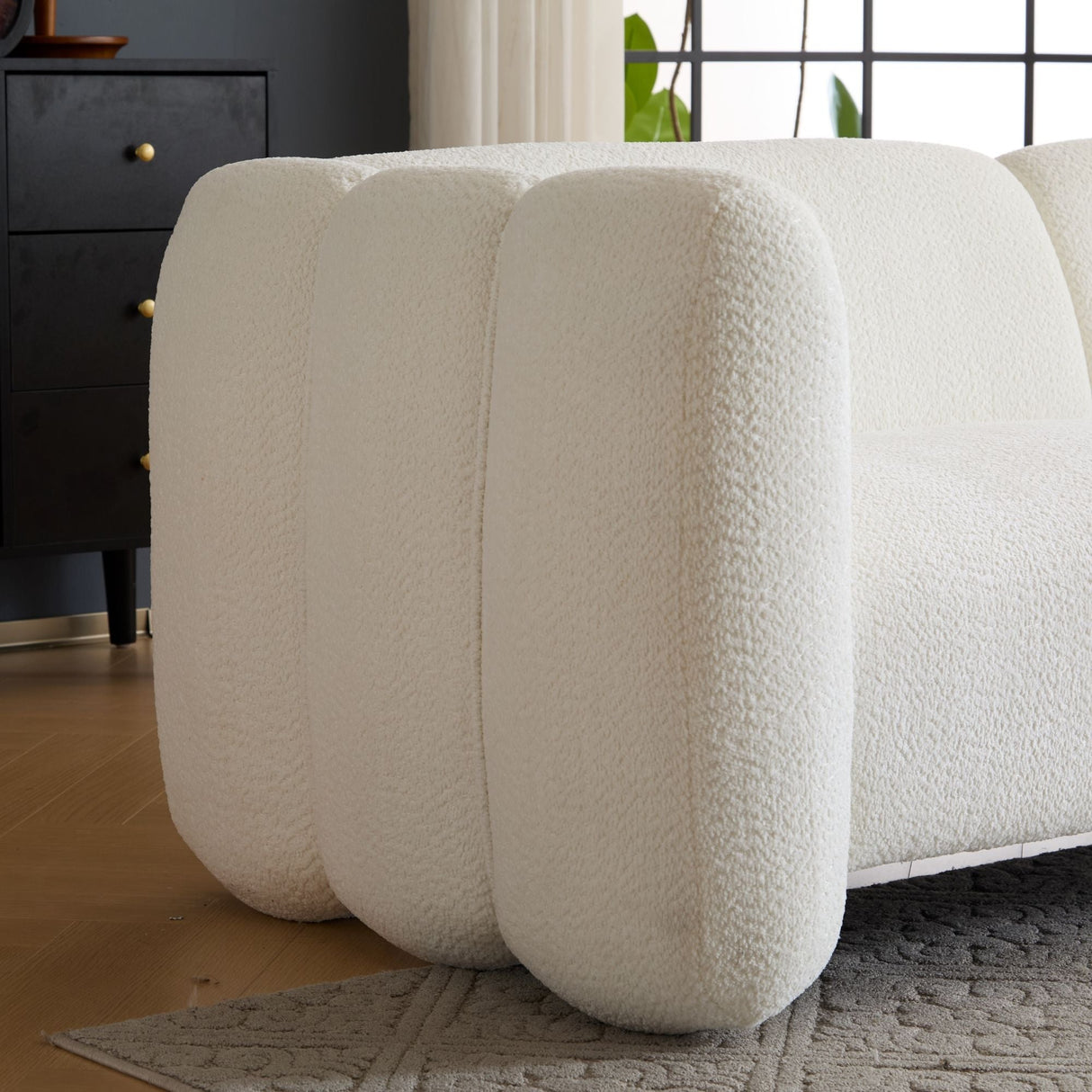 Tonson 3 Seater Sofa, Wave Design