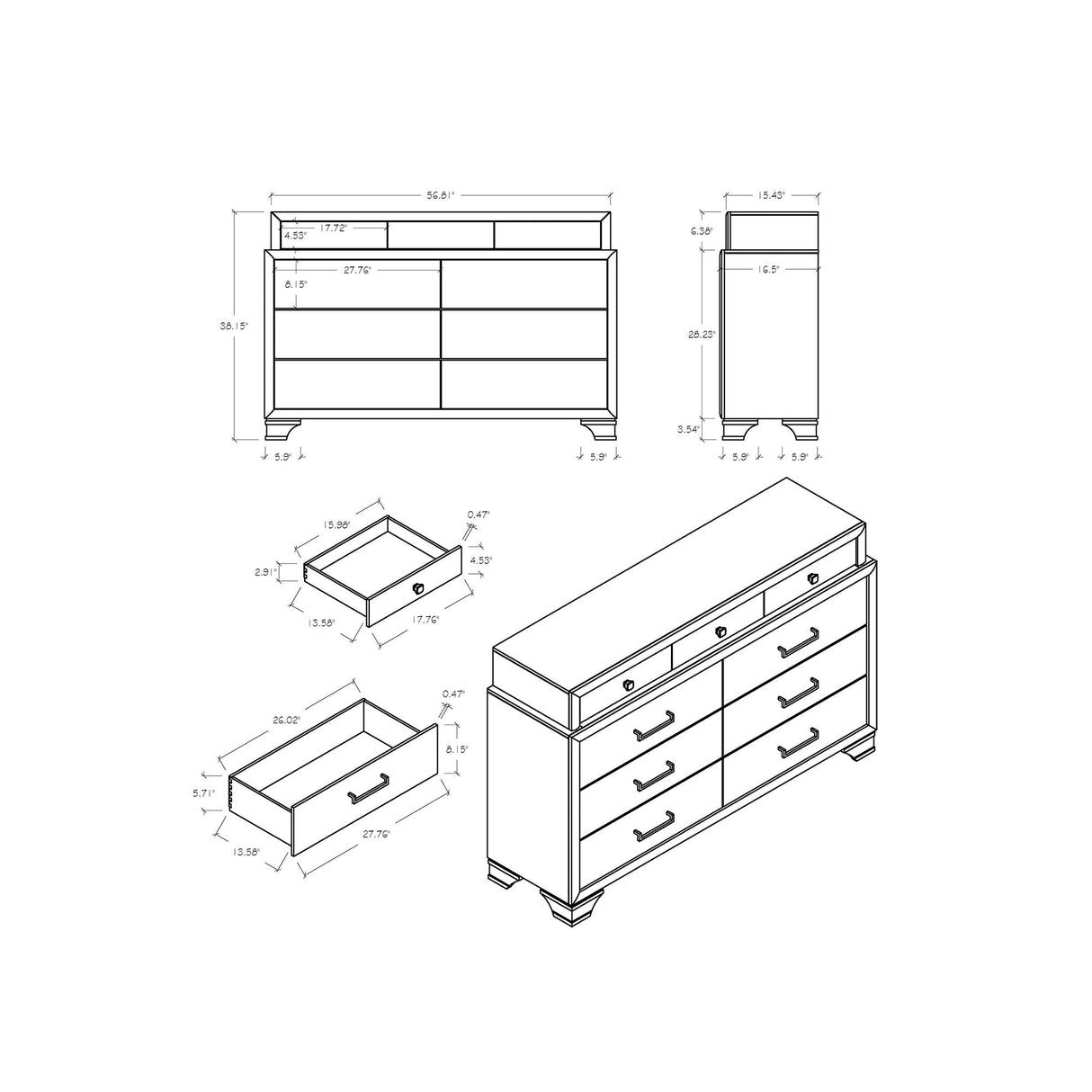 Civic - Dresser