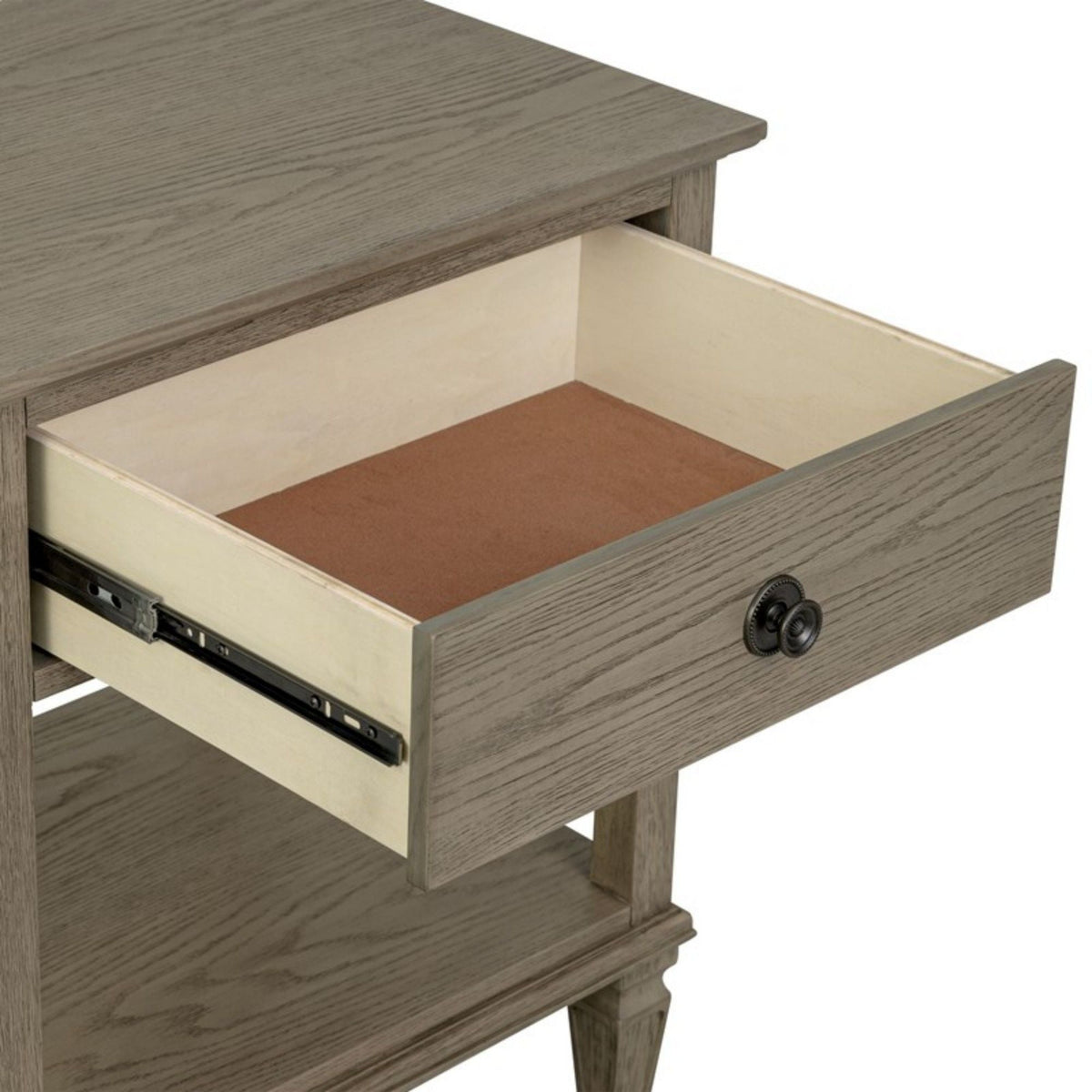 Victoria - Bedside Table With Drawer And Shelf