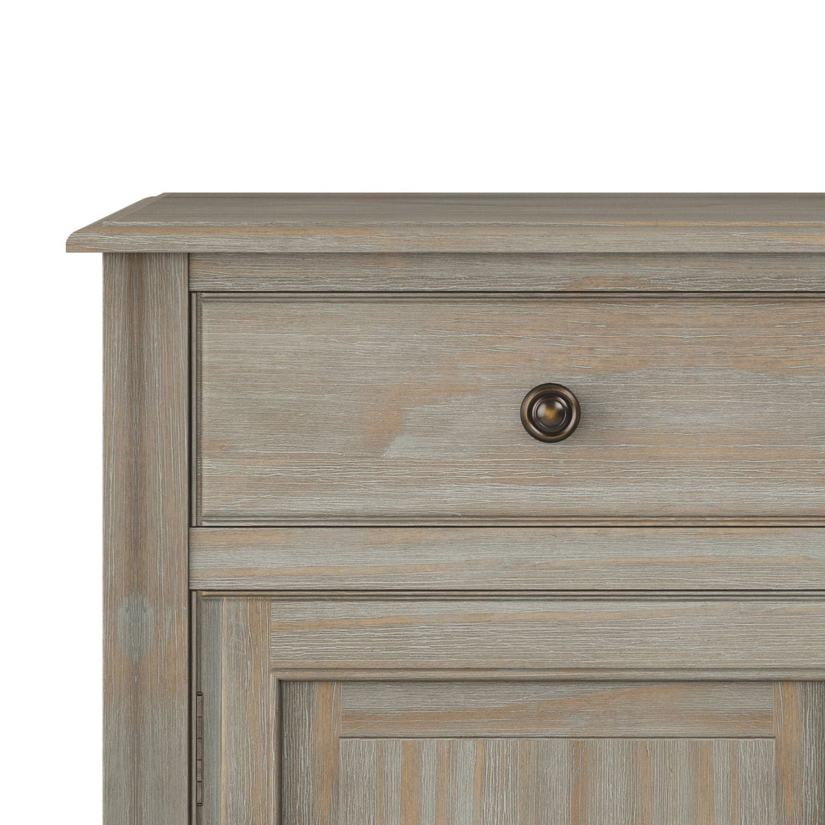 Entryway Storage Cabinet with Adjustable Shelves - Multiple Colors