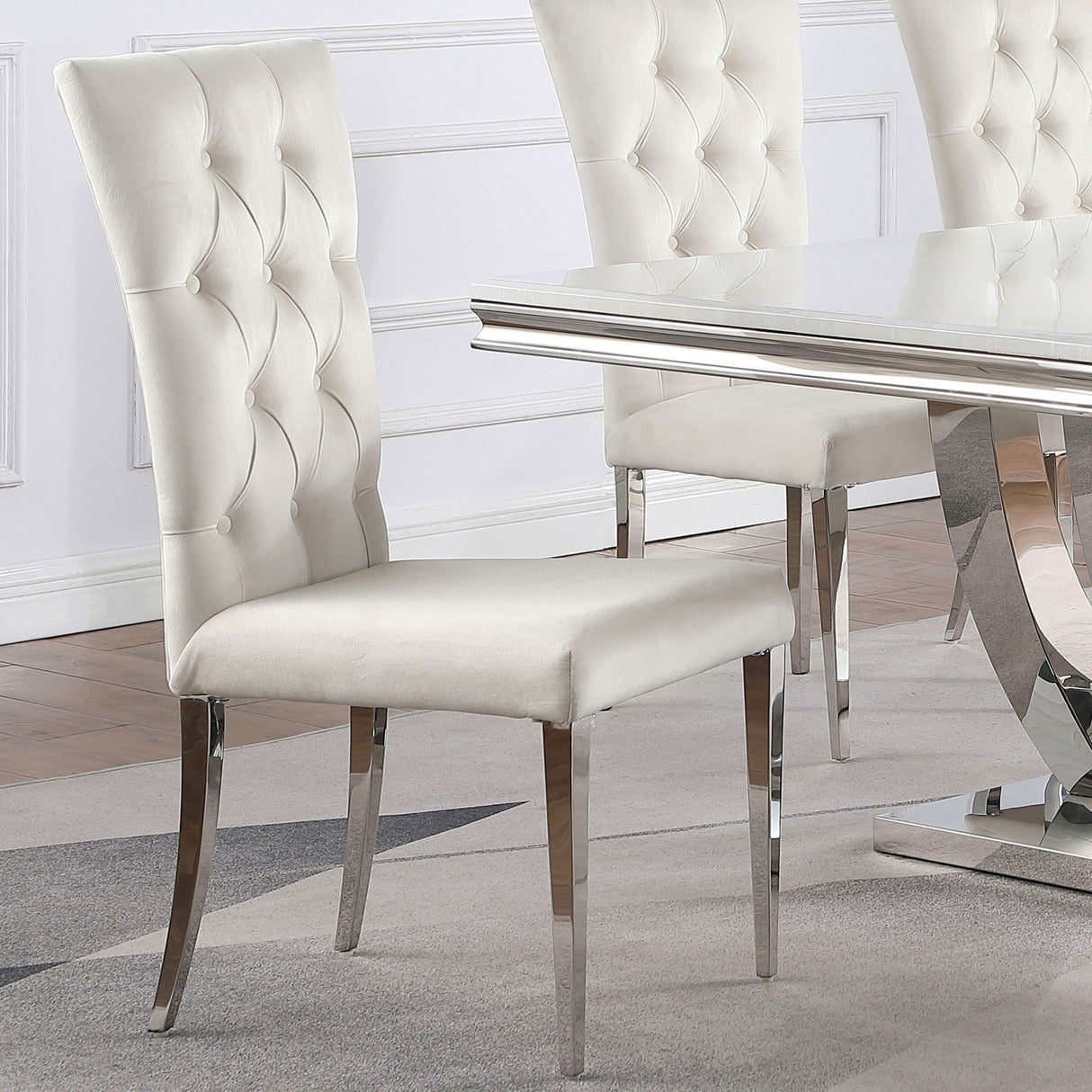 Allessandra - Tufted Back Side Chair (Set of 2)
