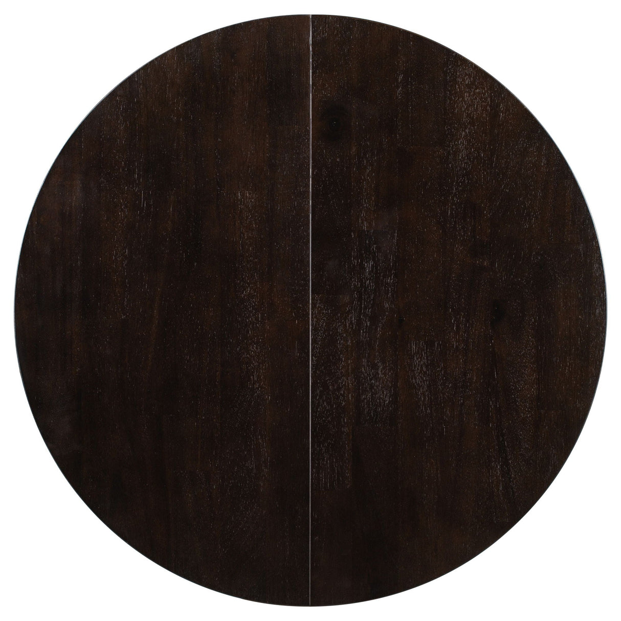 Gia - Round Extendable Dining Table With 16" Leaf Wood