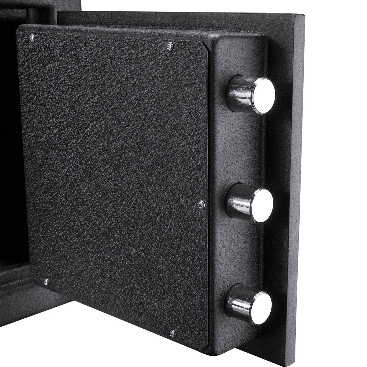 Solid Steel Keypad Depository Safe with Digital Access - Black