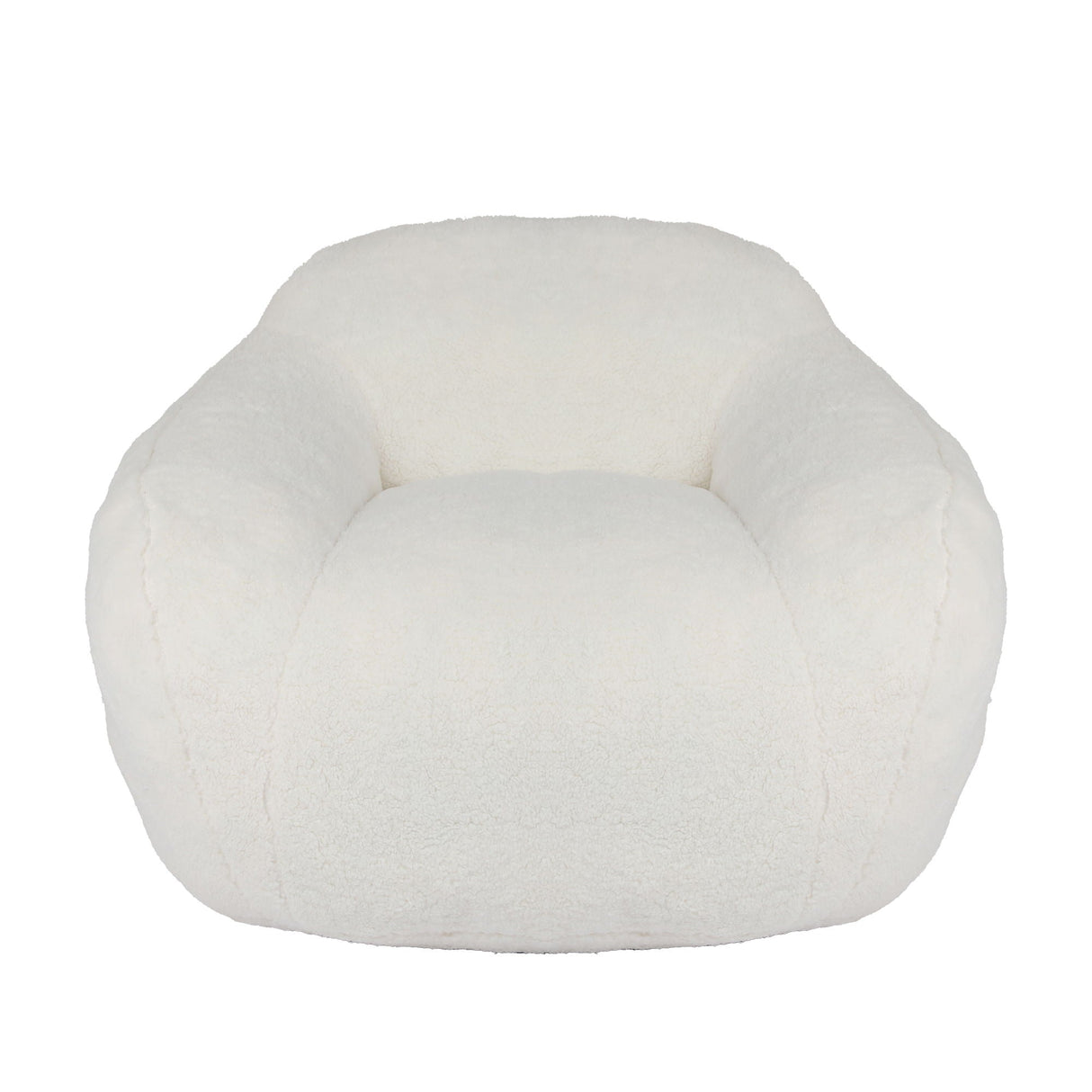 Giant Bean Bag Chair, Spacious Memory Foam With Armrests