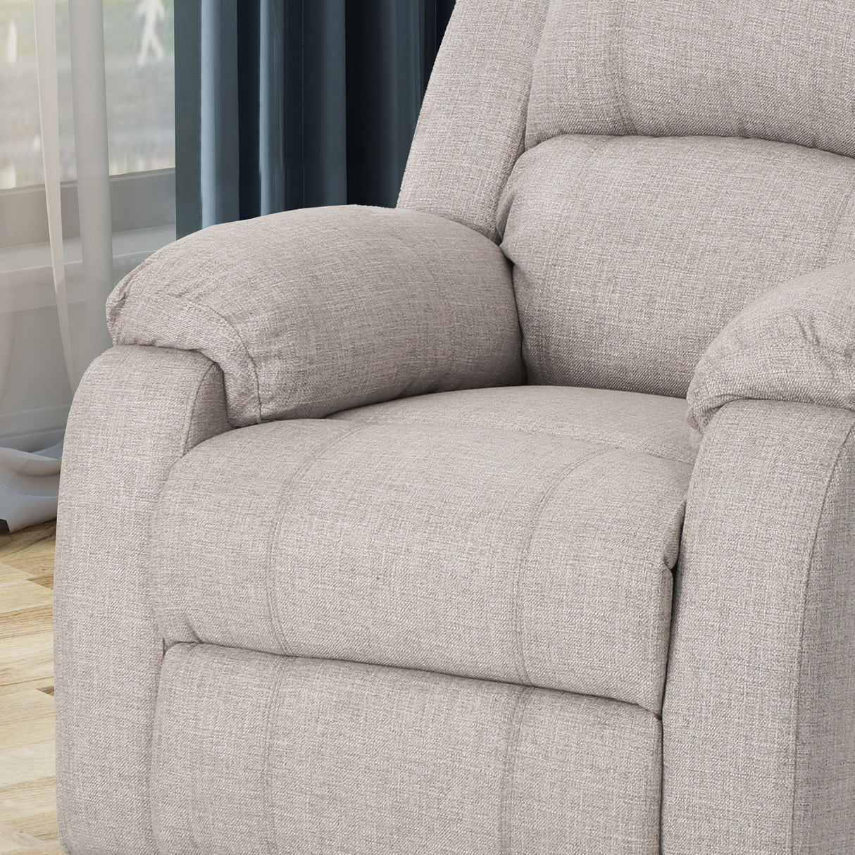 Supreme Comfort Manual Recliner Chair