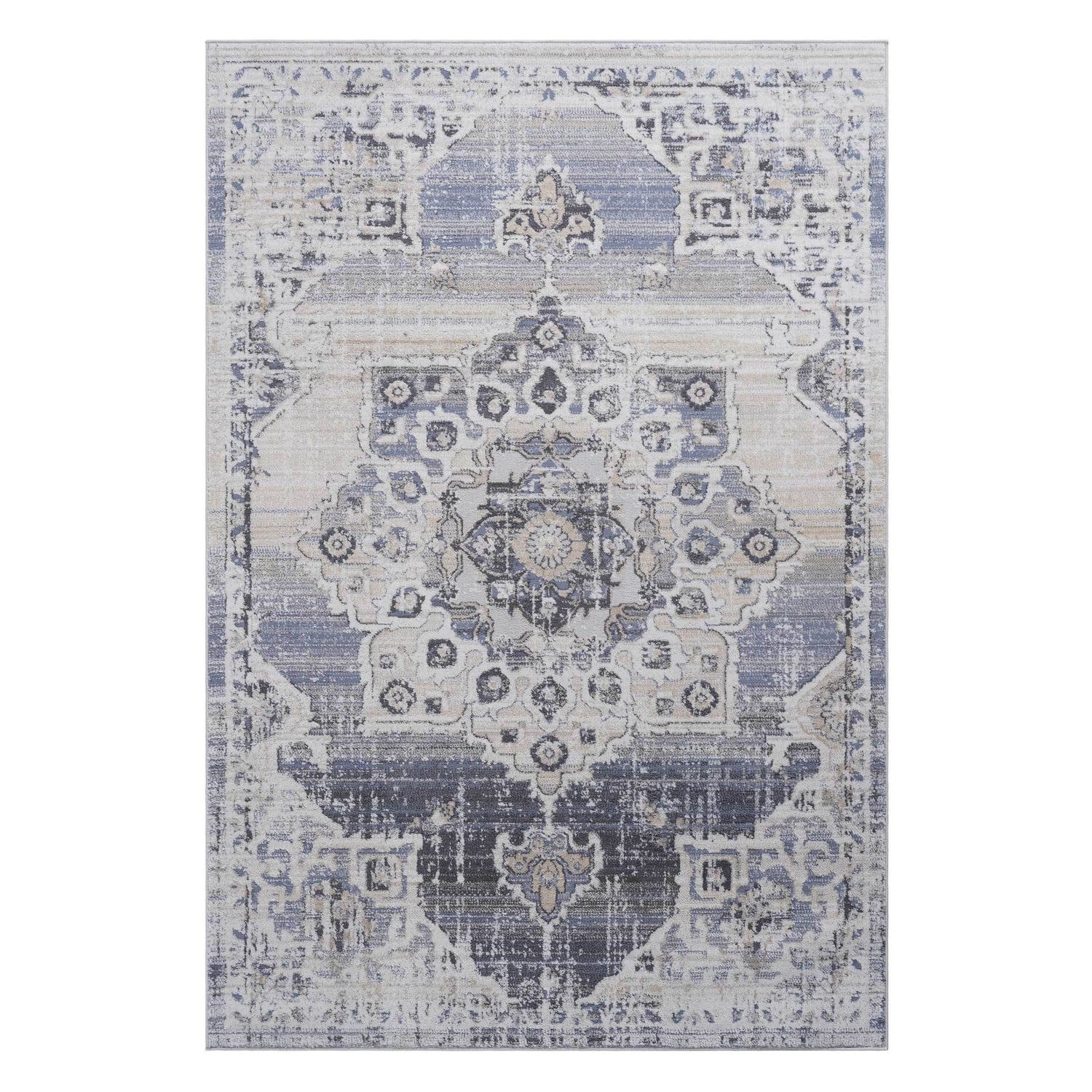 NAAR PAYAS Collection Medallion Non-Shedding  and Stain Resistant Area Rug
