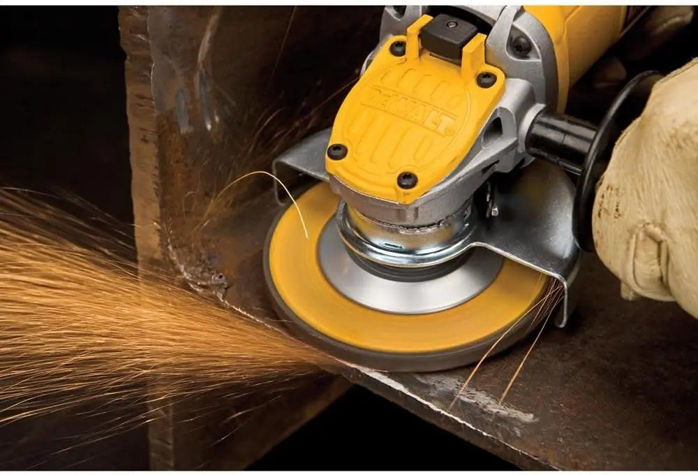 Used - Light Use - DEWALT DWE4120 4 1/2-Inch Paddle Switch Angle Grinder, Small