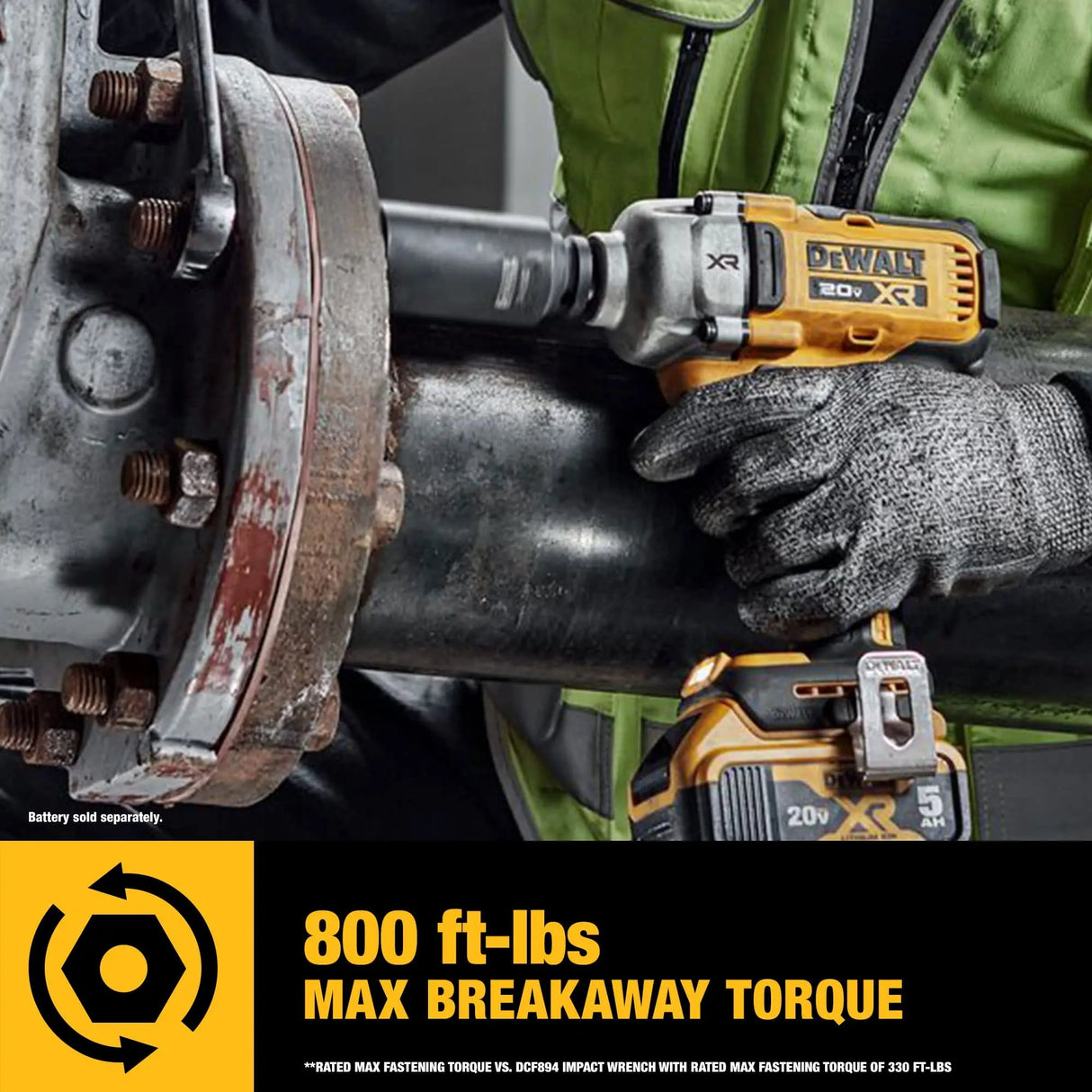 Open Box - DEWALT 20-Volt MAX XR Cordless 1/2 in. Impact Wrench (Tool-Only)