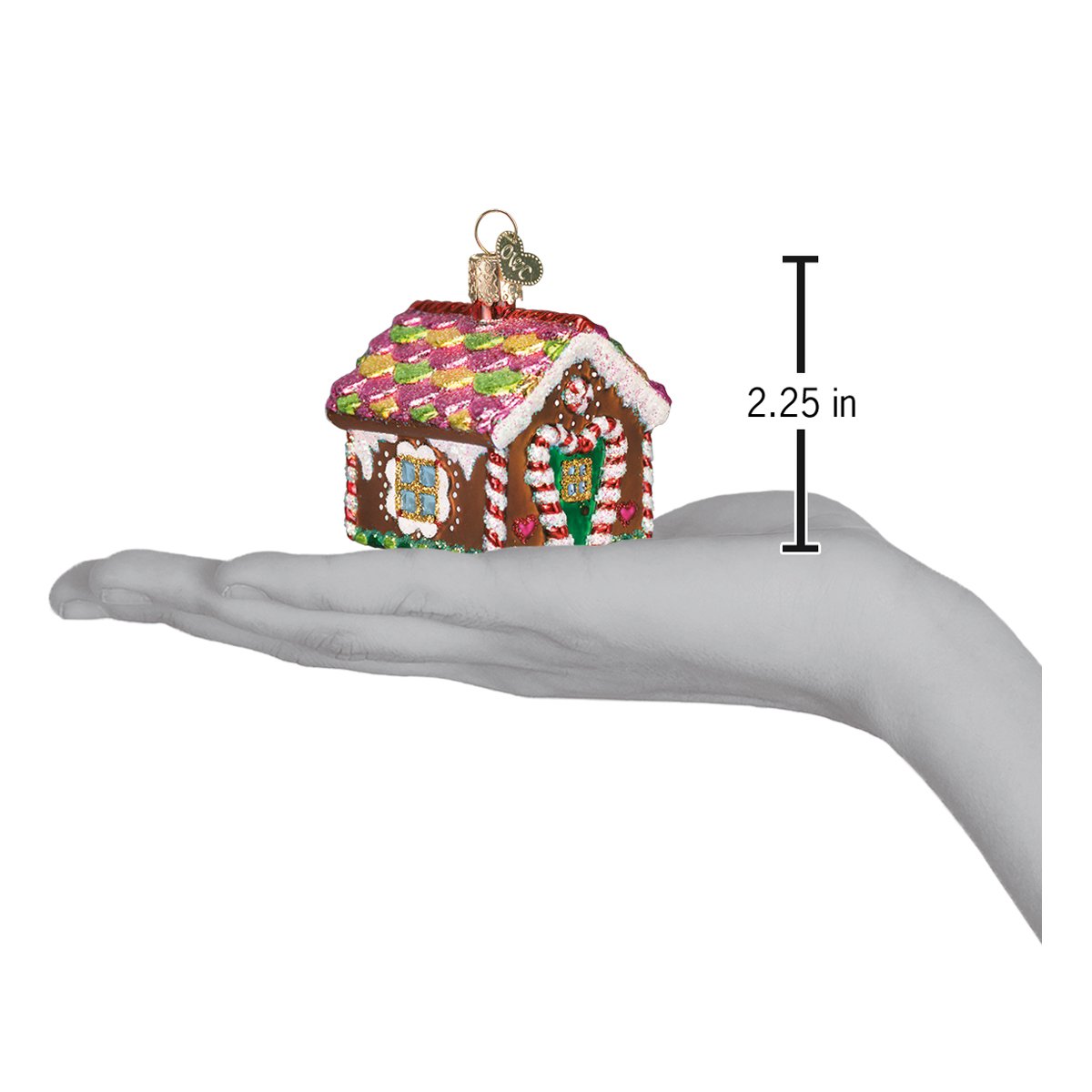 Gingerbread House Ornament 2.25-Inch by Old World Christmas