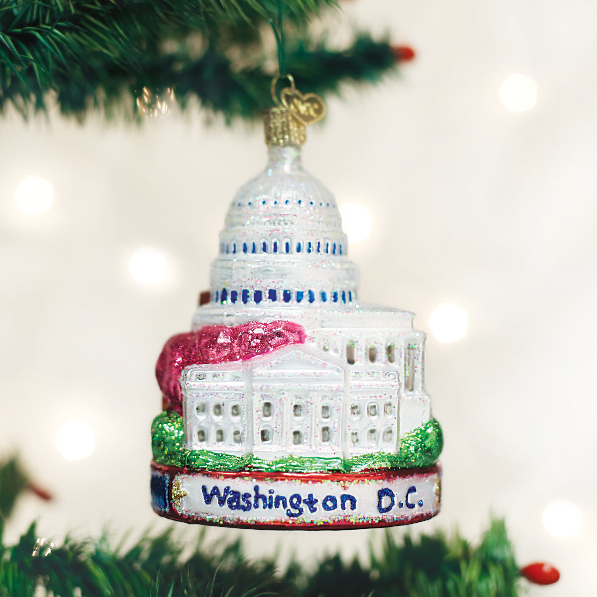 Washington D.C. Ornament 4.5 x 3 x 3