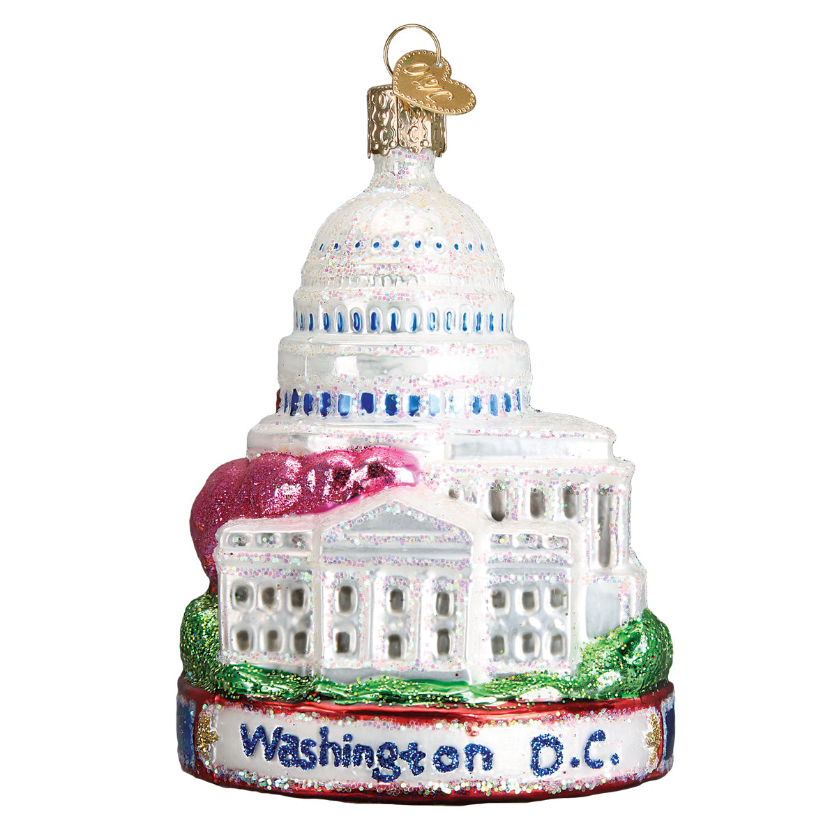 Washington D.C. Ornament 4.5 x 3 x 3