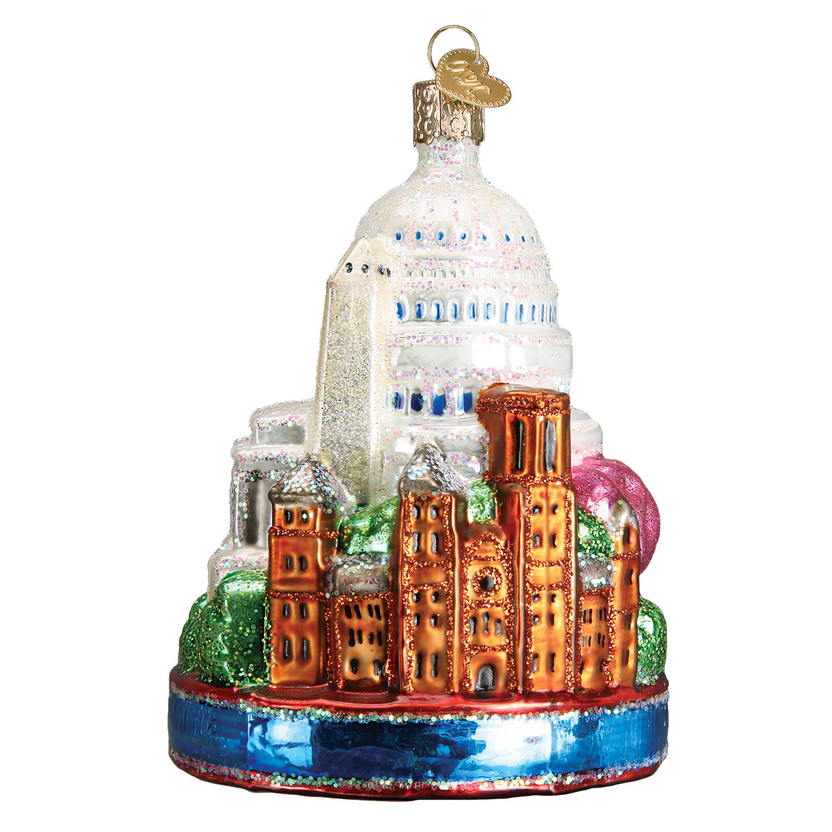 Washington D.C. Ornament 4.5 x 3 x 3